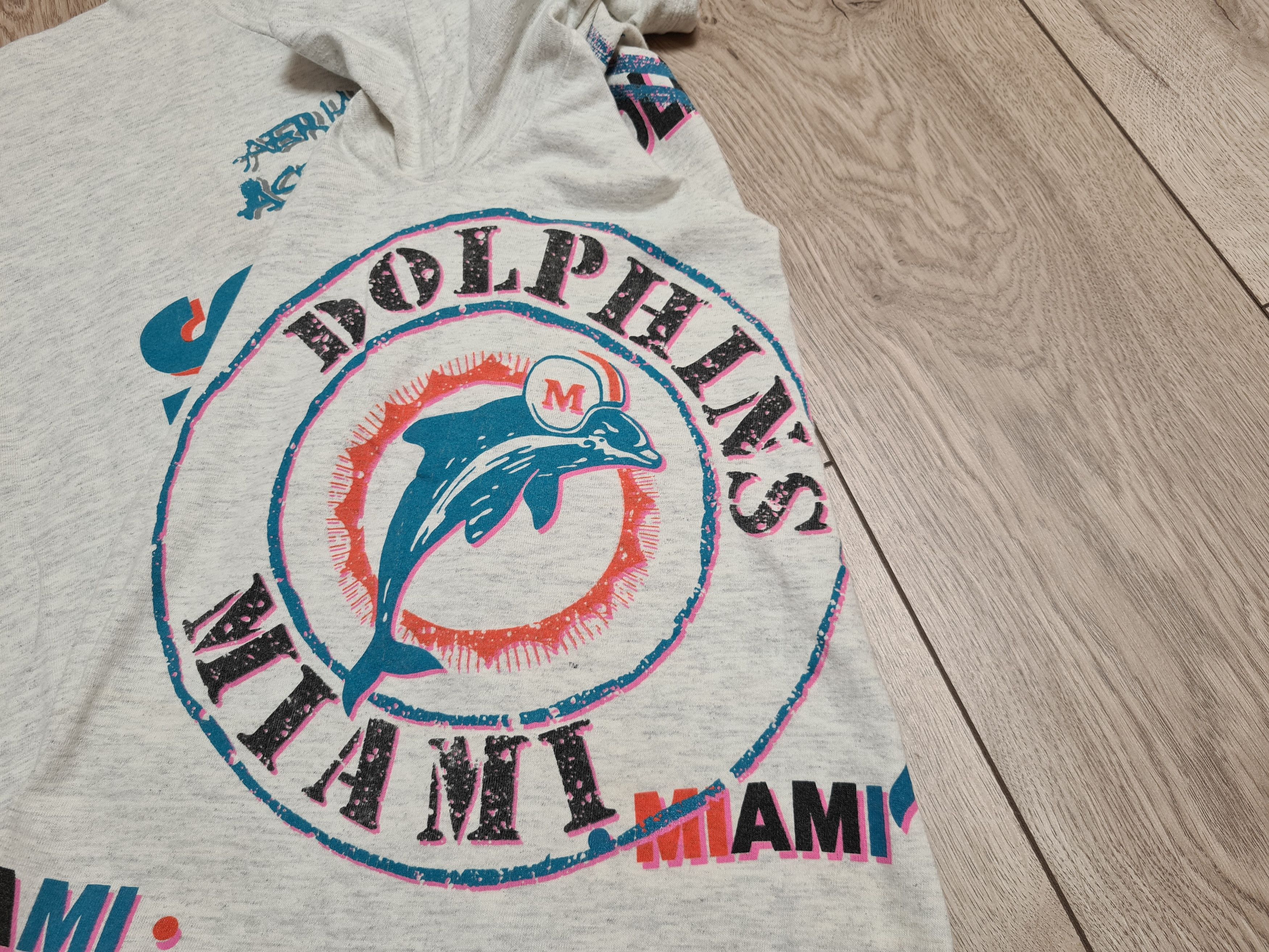 NFL MIAMI DOLPHINS 1990 VITAGE SHIRT NFL AMERICAN FOOTBALL MERCH Size US XL / EU 56 / 4 - 9 Thumbnail