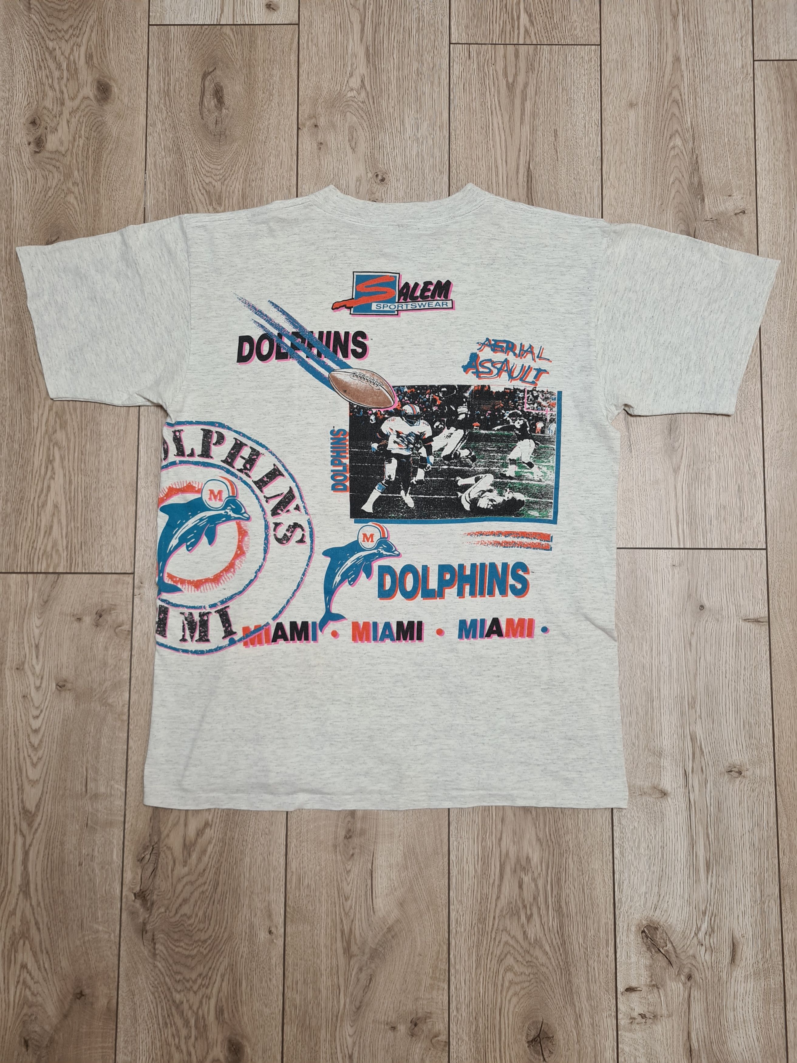 NFL MIAMI DOLPHINS 1990 VITAGE SHIRT NFL AMERICAN FOOTBALL MERCH Size US XL / EU 56 / 4 - 2 Thumbnail