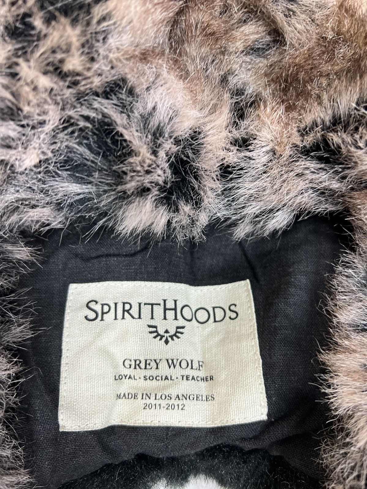 Other Spirit Hoods Grey Wolf Size ONE SIZE - 14 Thumbnail