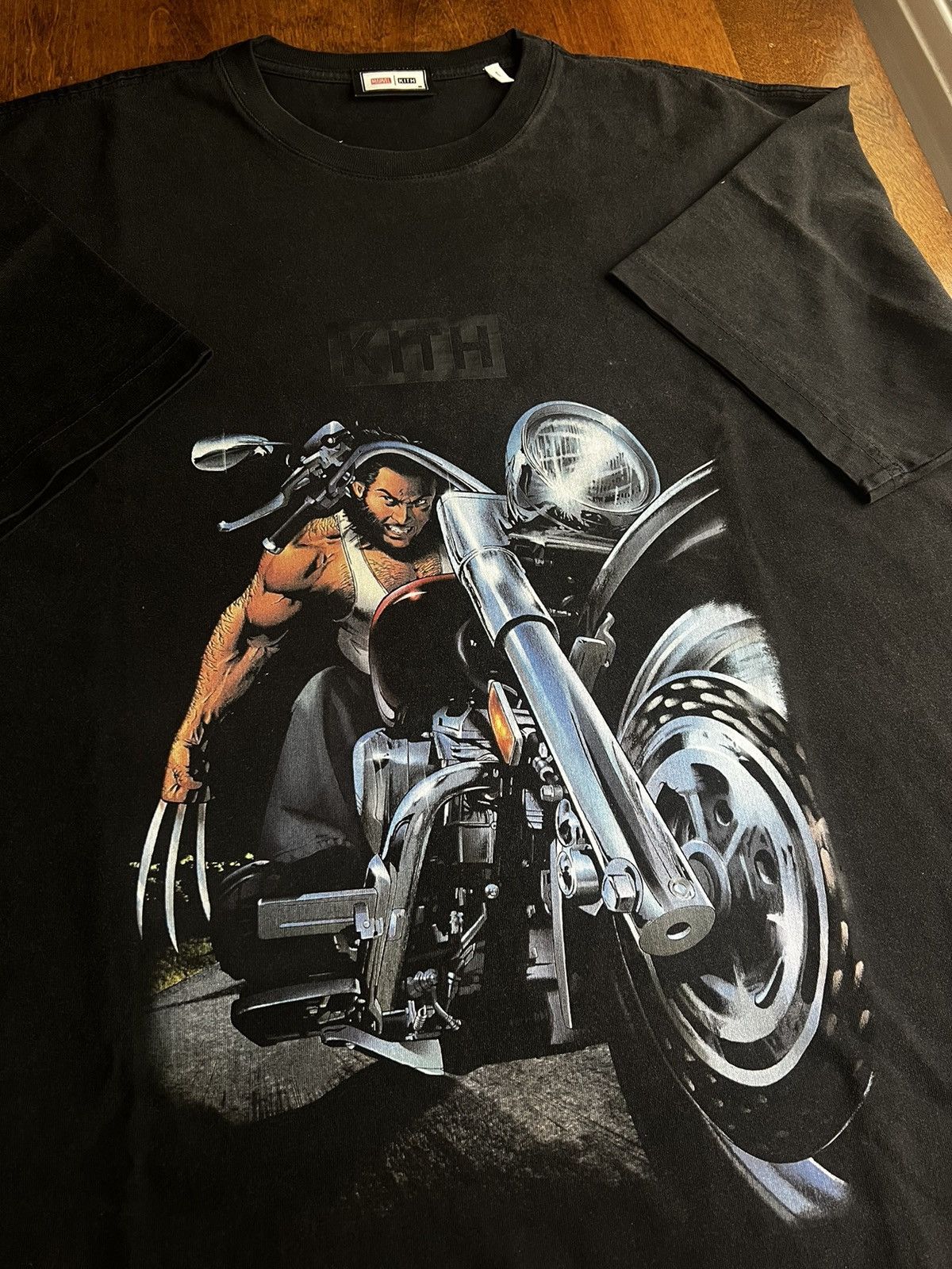 IN HAND* Kith X-Men Wolverine Chopper Vintage Box Logo Tee