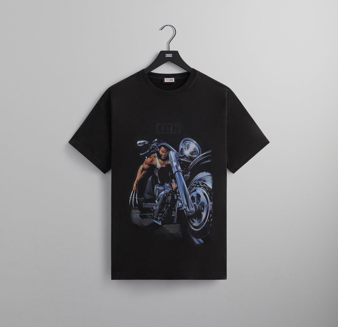 Kith IN HAND* Kith X-Men Wolverine Chopper Vintage Box Logo Tee Size US M / EU 48-50 / 2 - 7 Thumbnail