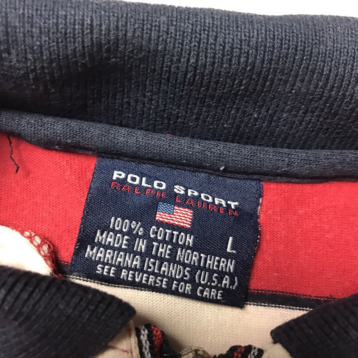 Polo Ralph Lauren × Ralph Lauren × Vintage Vintage Polo Sport Ralph Lauren Long Sleeve Shirt Size US L / EU 52-54 / 3 - 6 Thumbnail
