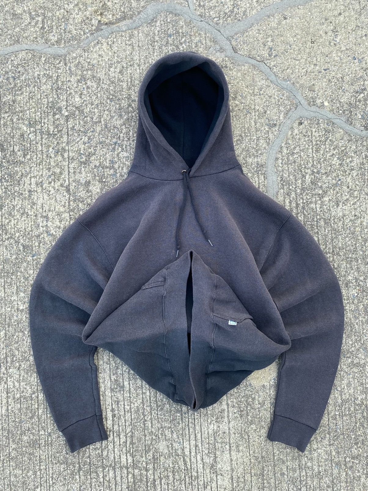Russell Athletic × Vintage Sun Faded Discus Athletic Hoodie Size US M / EU 48-50 / 2 - 3 Thumbnail