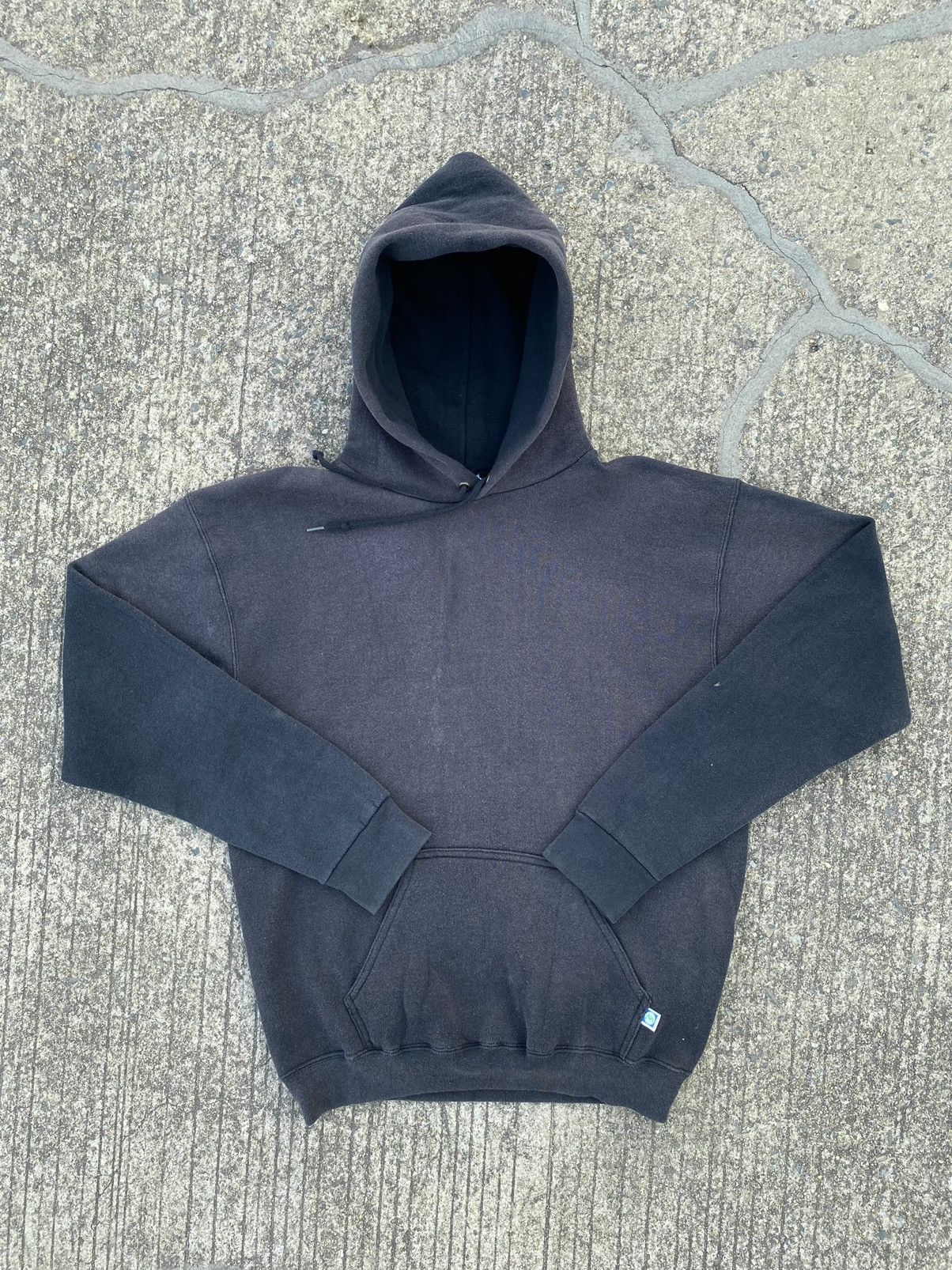 Russell Athletic × Vintage Sun Faded Discus Athletic Hoodie Size US M / EU 48-50 / 2 - 2 Thumbnail