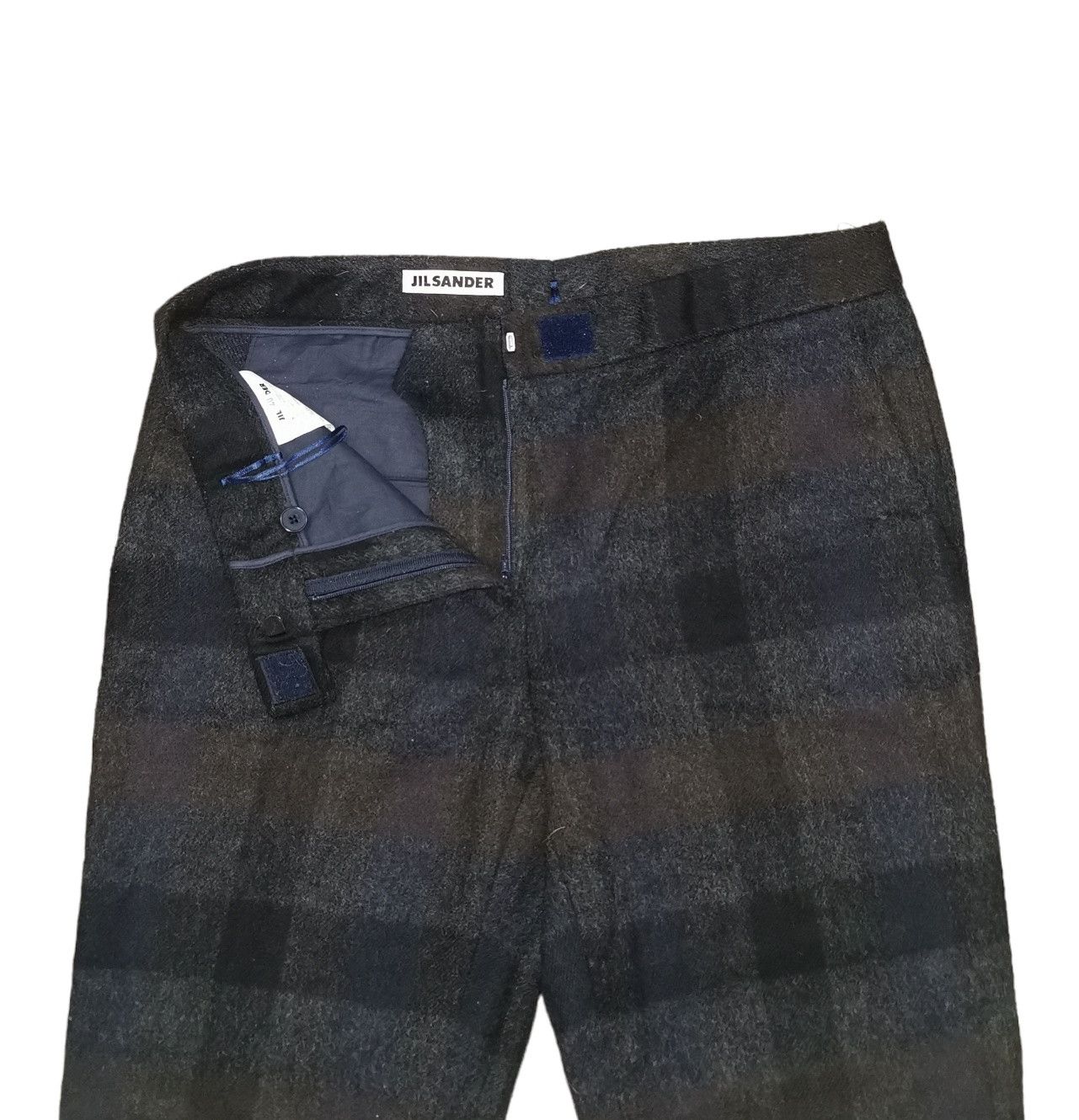 Jil Sander Jil Sander Wool Tartan Pants Size US 31 - 12 Thumbnail