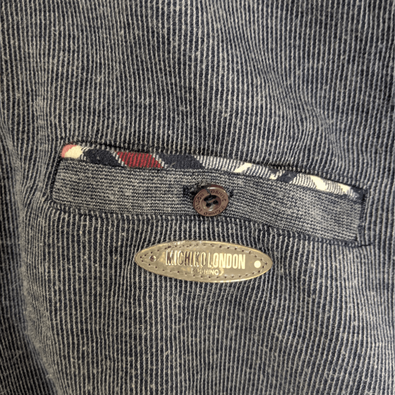 Japanese Brand MICHIKO LONDON KOSHINO Retro Polo Jumper Sweatshirt Size US M / EU 48-50 / 2 - 5 Thumbnail