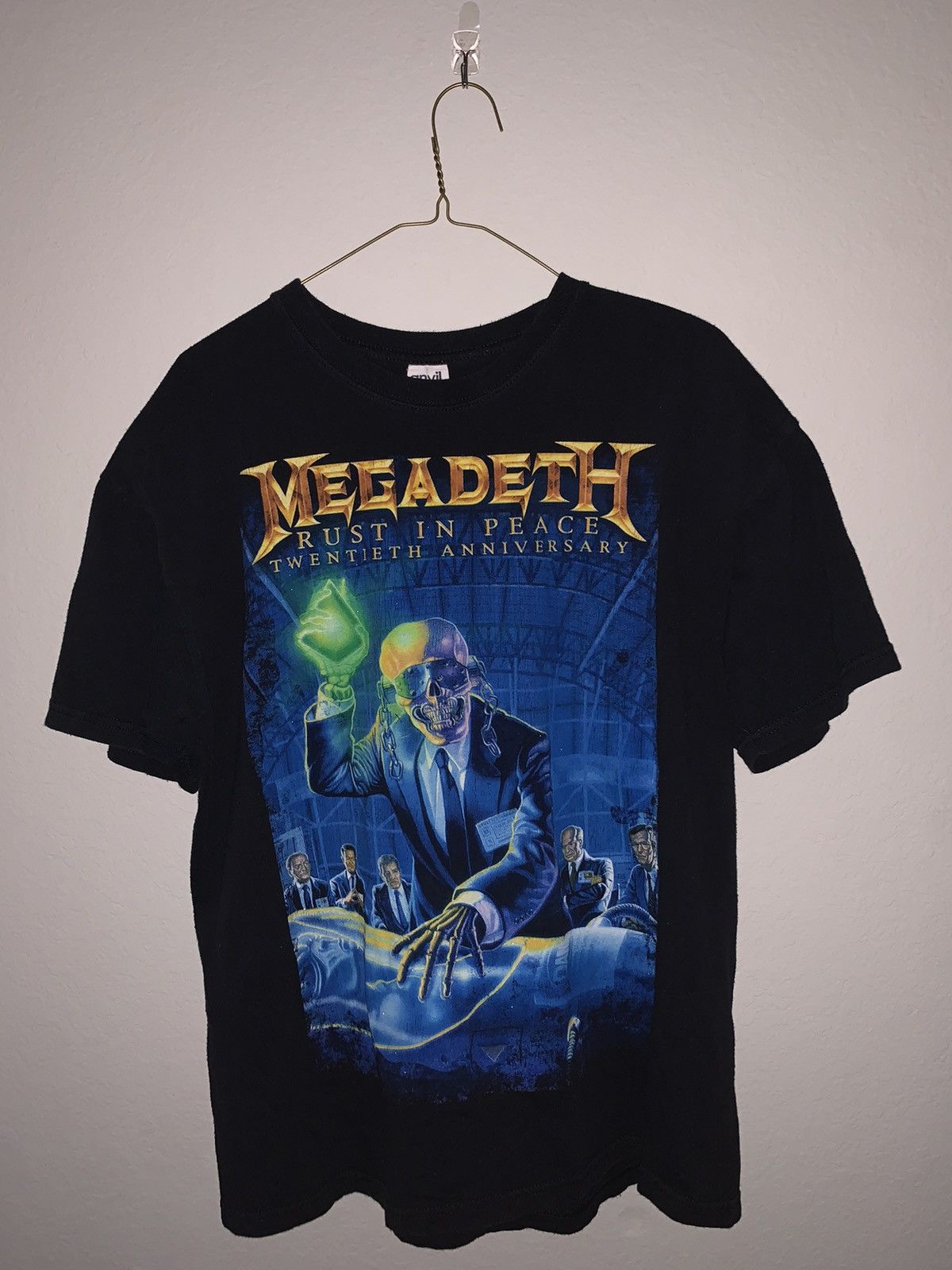 Band Tees × Megadeth × Vintage Megadeth Rust In Peace Vintage Tour T Size US L / EU 52-54 / 3 - 2 Thumbnail