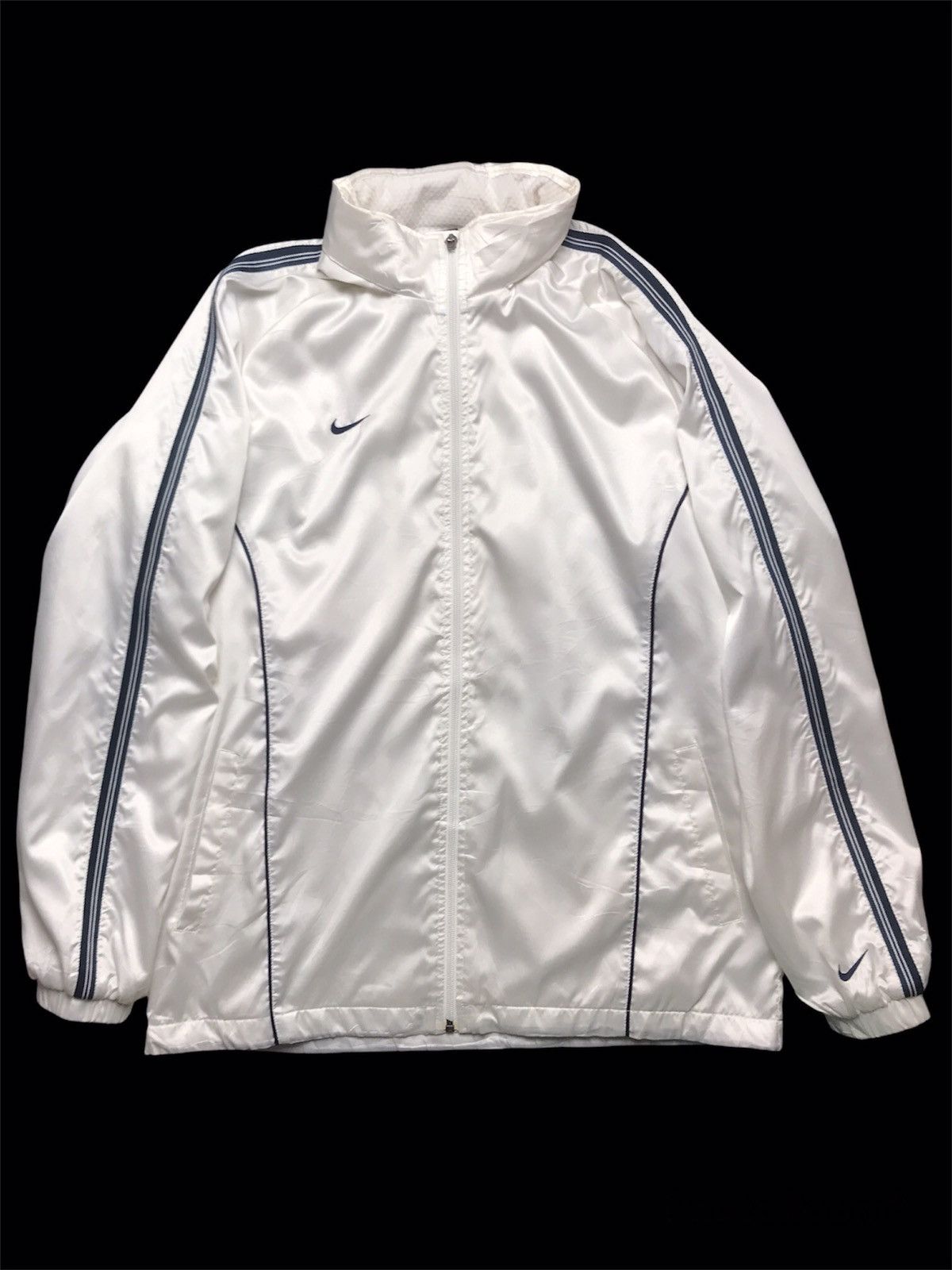 Nike × Vintage Y2K Nike Small Swoosh Windbreaker Size US L / EU 52-54 / 3 - 2 Thumbnail