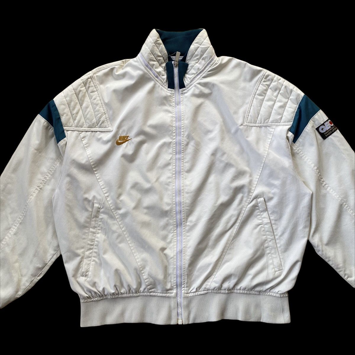 Nike VINTAGE 80s🔥NIKE TENNIS SPORT JACKET SPORTWEAR Size US M / EU 48-50 / 2 - 1 Thumbnail