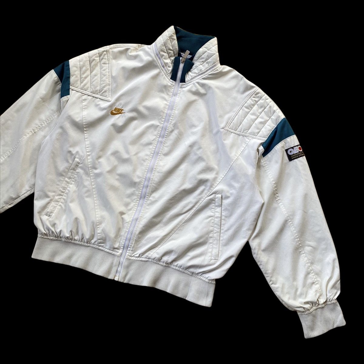 Nike VINTAGE 80s🔥NIKE TENNIS SPORT JACKET SPORTWEAR Size US M / EU 48-50 / 2 - 5 Thumbnail