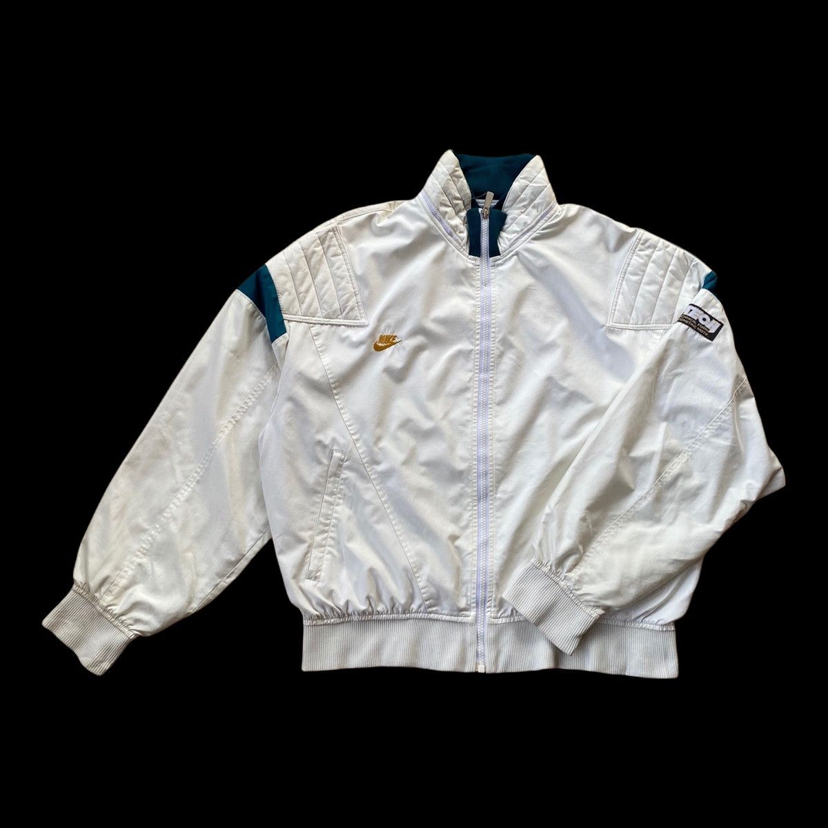 Nike VINTAGE 80s🔥NIKE TENNIS SPORT JACKET SPORTWEAR Size US M / EU 48-50 / 2 - 3 Thumbnail