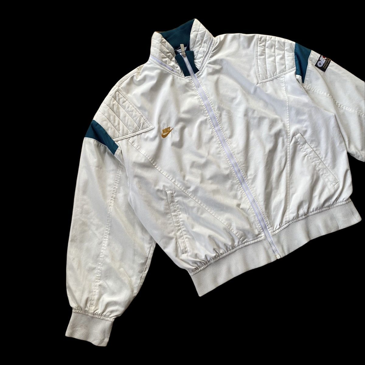 Nike VINTAGE 80s🔥NIKE TENNIS SPORT JACKET SPORTWEAR Size US M / EU 48-50 / 2 - 6 Thumbnail
