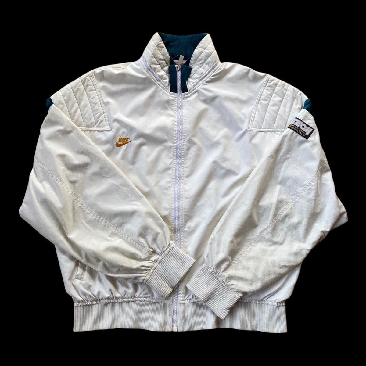Nike VINTAGE 80s🔥NIKE TENNIS SPORT JACKET SPORTWEAR Size US M / EU 48-50 / 2 - 8 Thumbnail