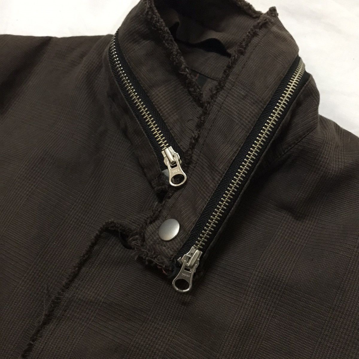 If Six Was Nine × Le Grande Bleu (L.G.B.) × PPFM PPFM Distressed Style Light Jacket Size US M / EU 48-50 / 2 - 10 Thumbnail