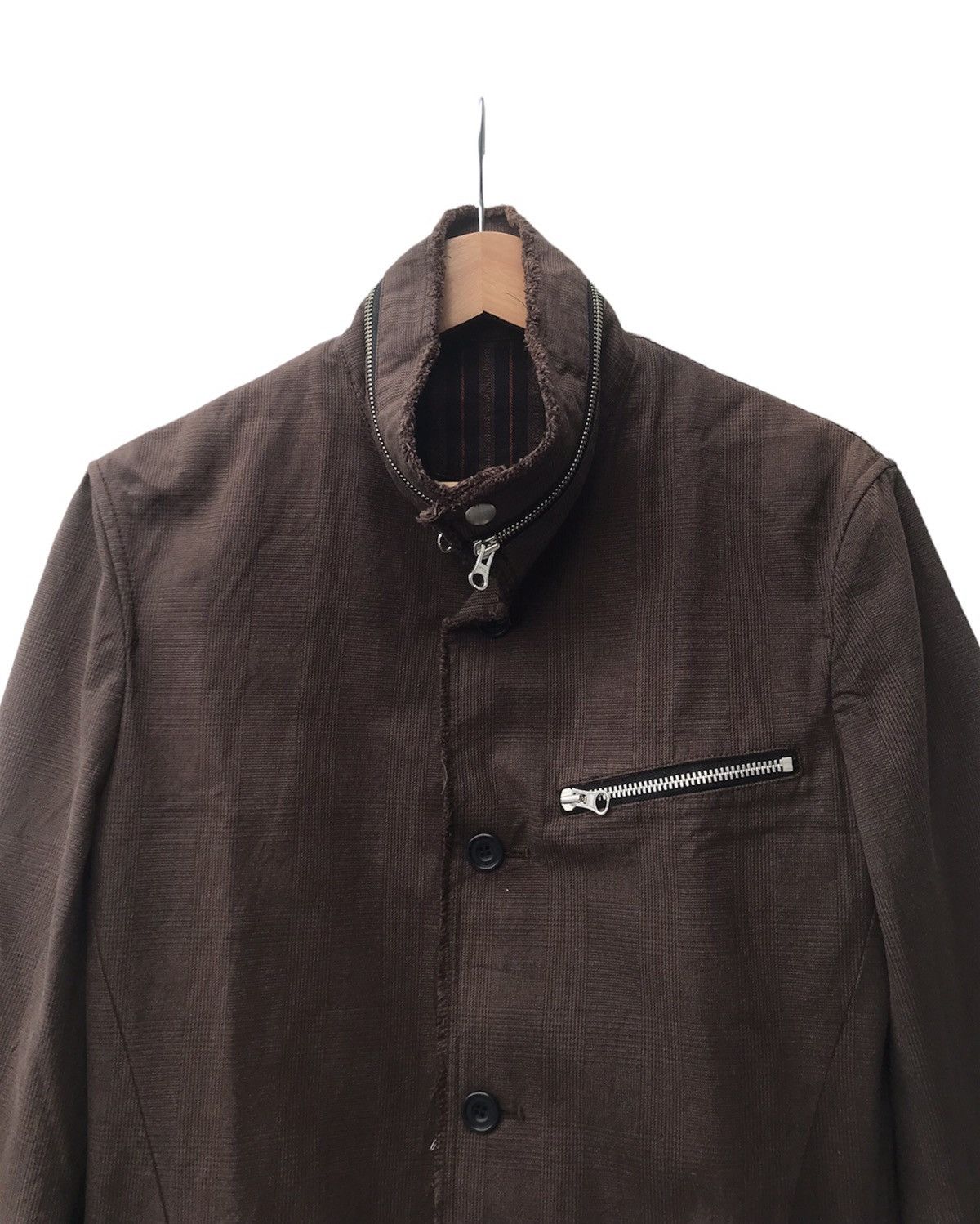 If Six Was Nine × Le Grande Bleu (L.G.B.) × PPFM PPFM Distressed Style Light Jacket Size US M / EU 48-50 / 2 - 5 Thumbnail