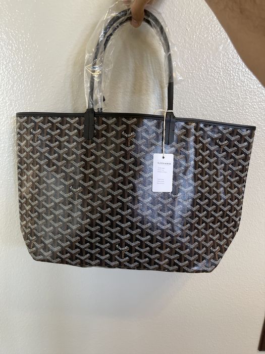 Goyard St. Louis GM Reversible Tote (Black). New with tags.
