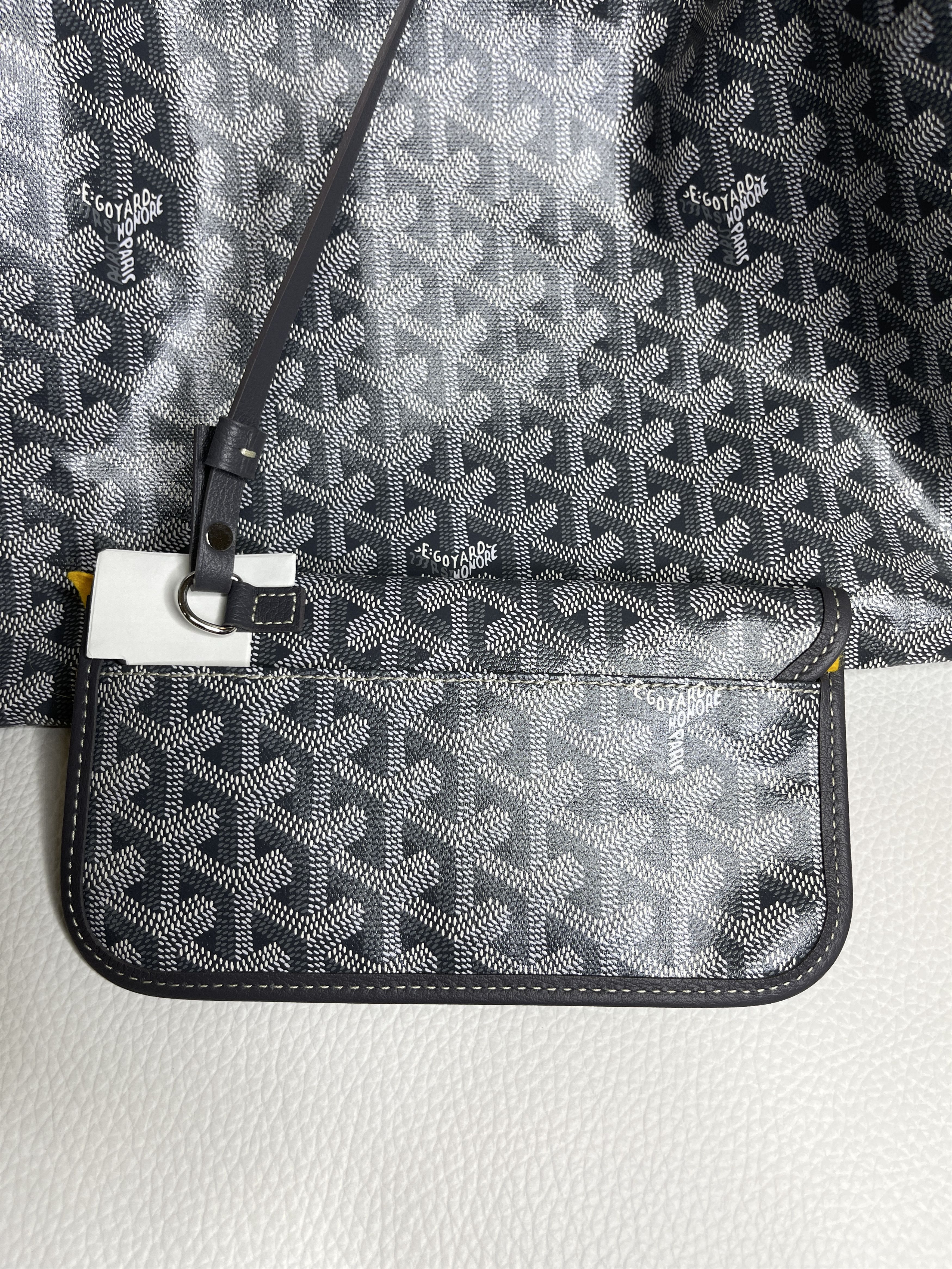 Goyard Brand NWT - Grey Goyard Saint Louis PM Reversible Tote Size ONE SIZE - 6 Thumbnail