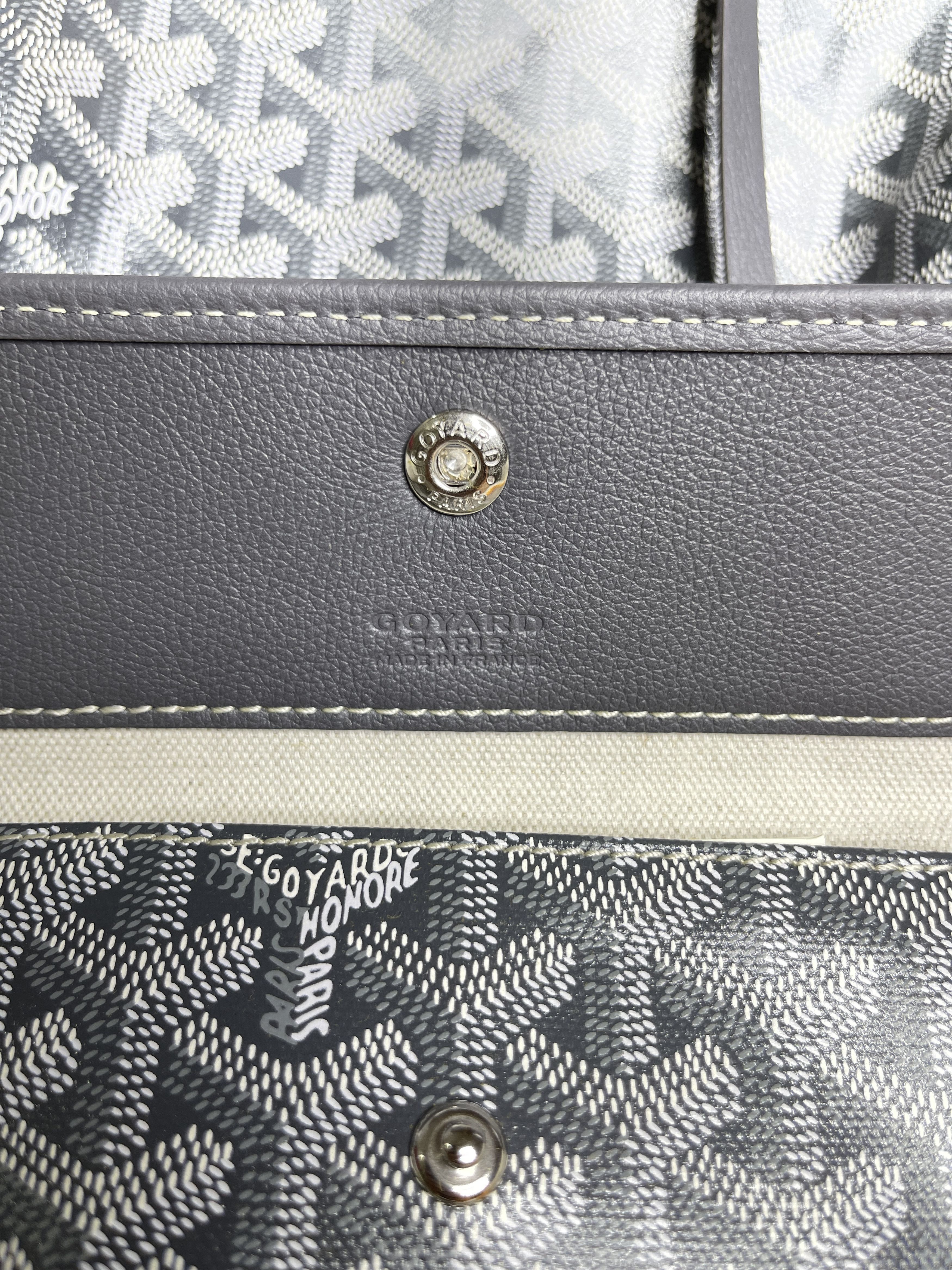 Goyard Brand NWT - Grey Goyard Saint Louis PM Reversible Tote Size ONE SIZE - 5 Thumbnail