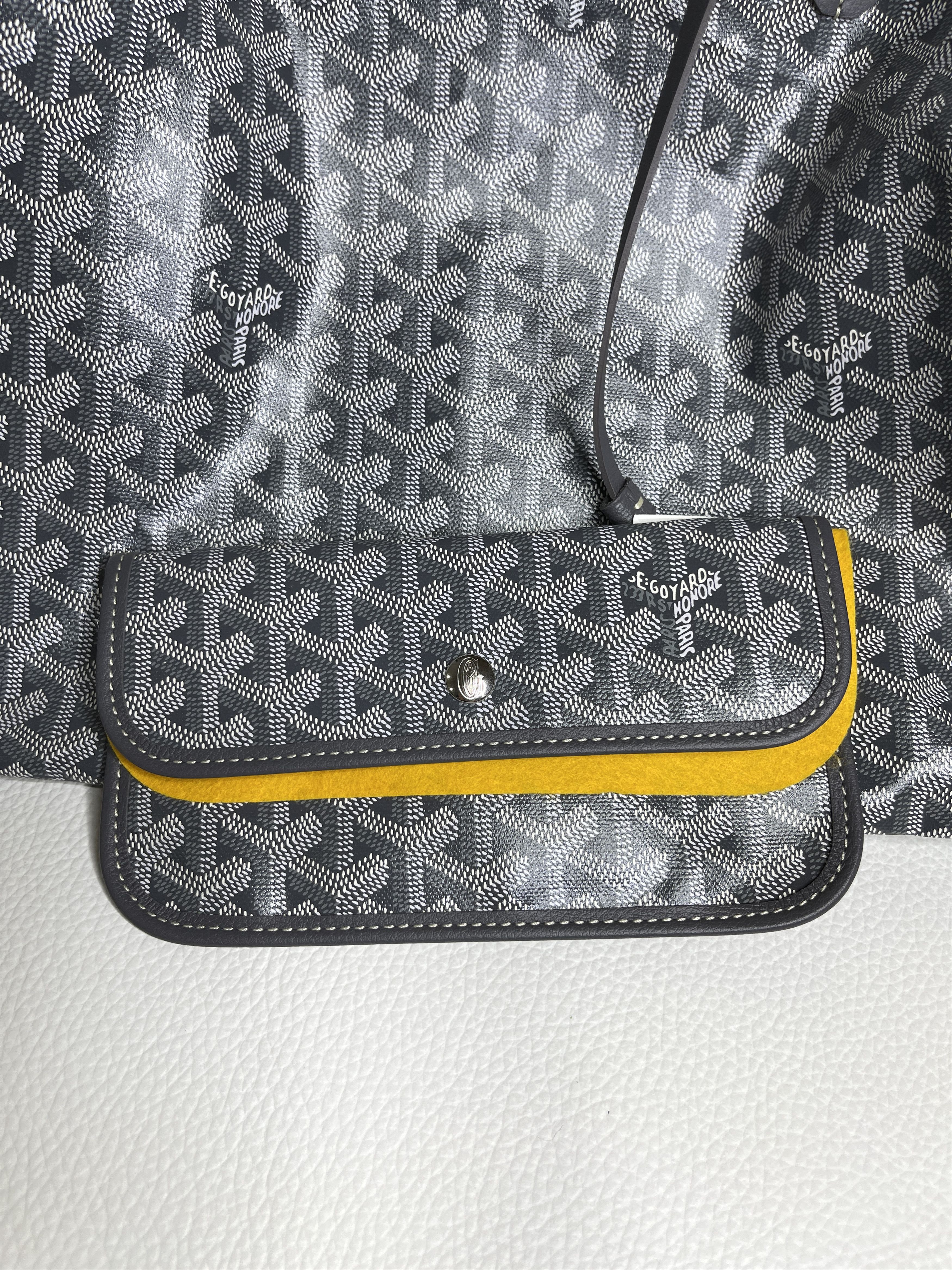 Goyard Brand NWT - Grey Goyard Saint Louis PM Reversible Tote Size ONE SIZE - 3 Thumbnail