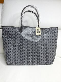 Goyard Customized Black 'Graffiti Hearts' Monogram St Louis PM Bag