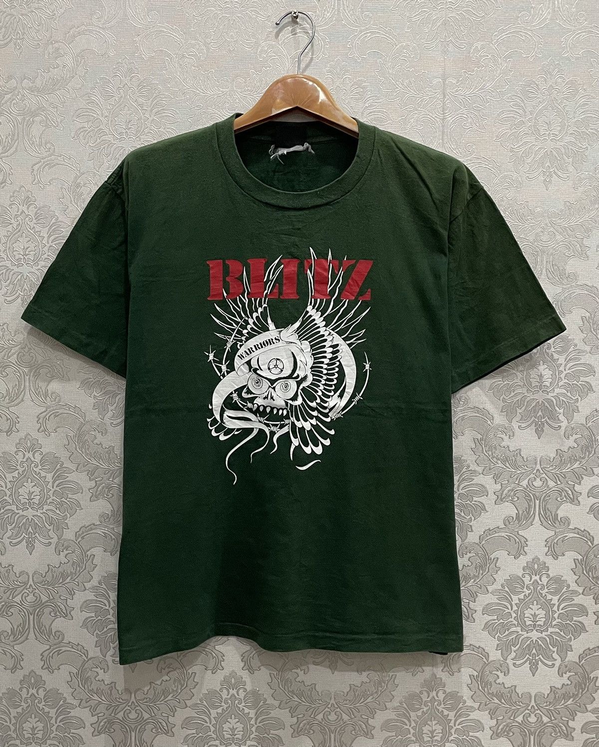 Band Tees × Vintage Vintage BLITZ Uk punk rock band Size US L / EU 52-54 / 3 - 1 Thumbnail
