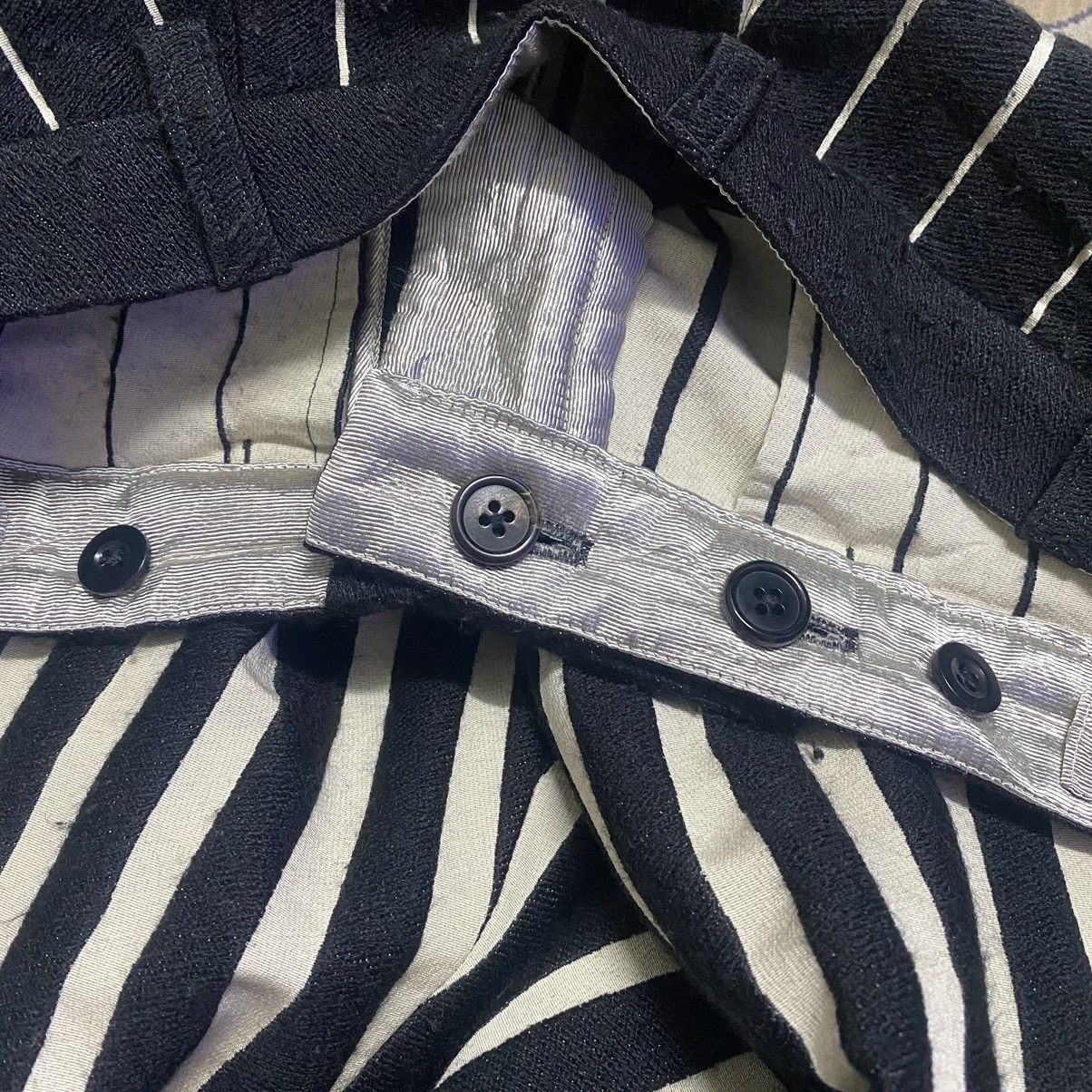 Ann Demeulemeester Ann Demeulemeester Striped Wool Jacquard Pants Size 30" / US 8 / IT 44 - 19 Thumbnail