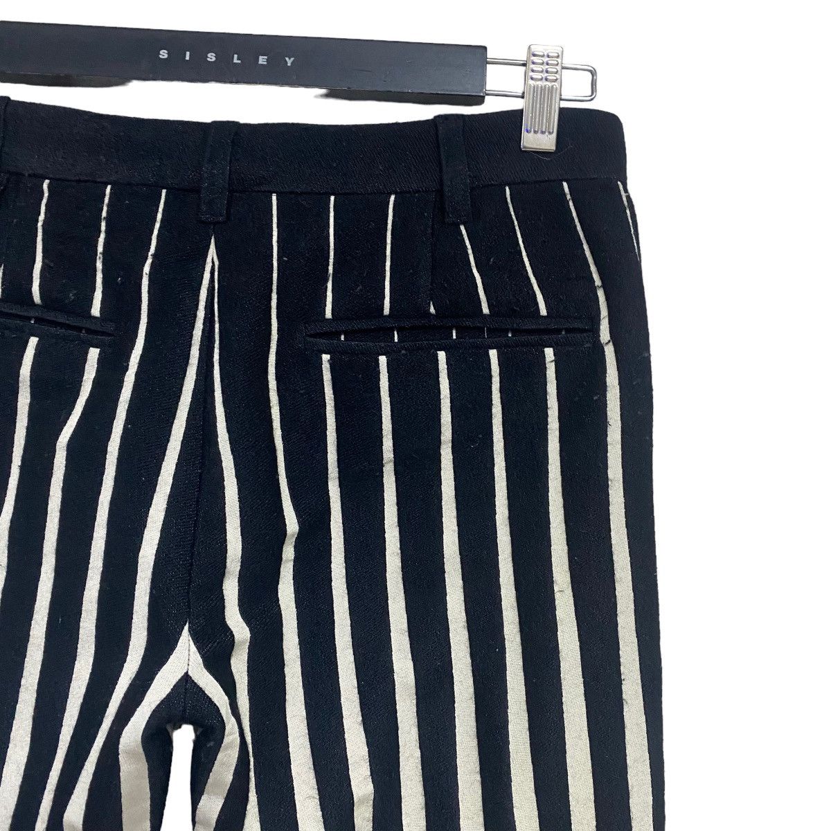 Ann Demeulemeester Ann Demeulemeester Striped Wool Jacquard Pants Size 30" / US 8 / IT 44 - 13 Thumbnail