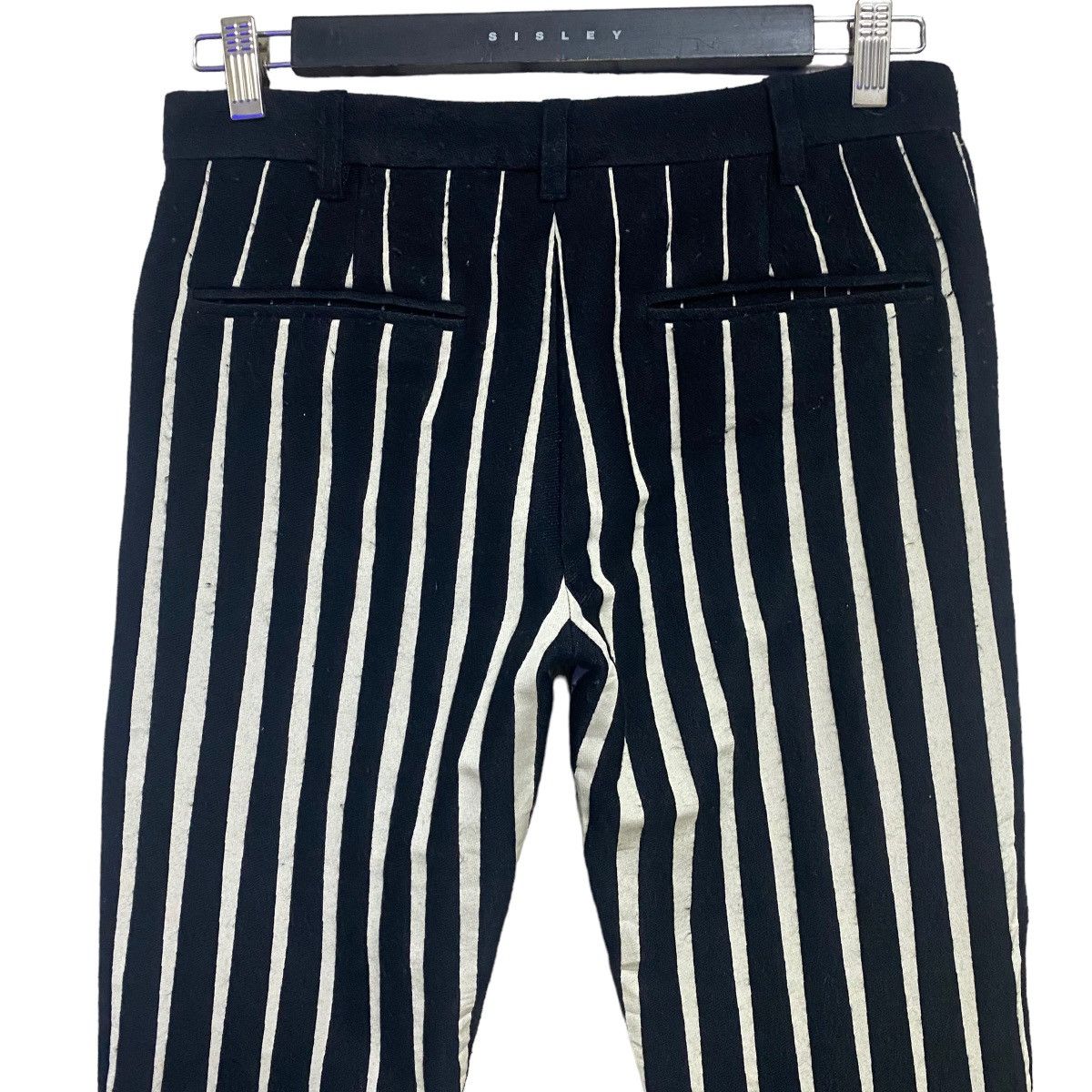 Ann Demeulemeester Ann Demeulemeester Striped Wool Jacquard Pants Size 30" / US 8 / IT 44 - 11 Thumbnail