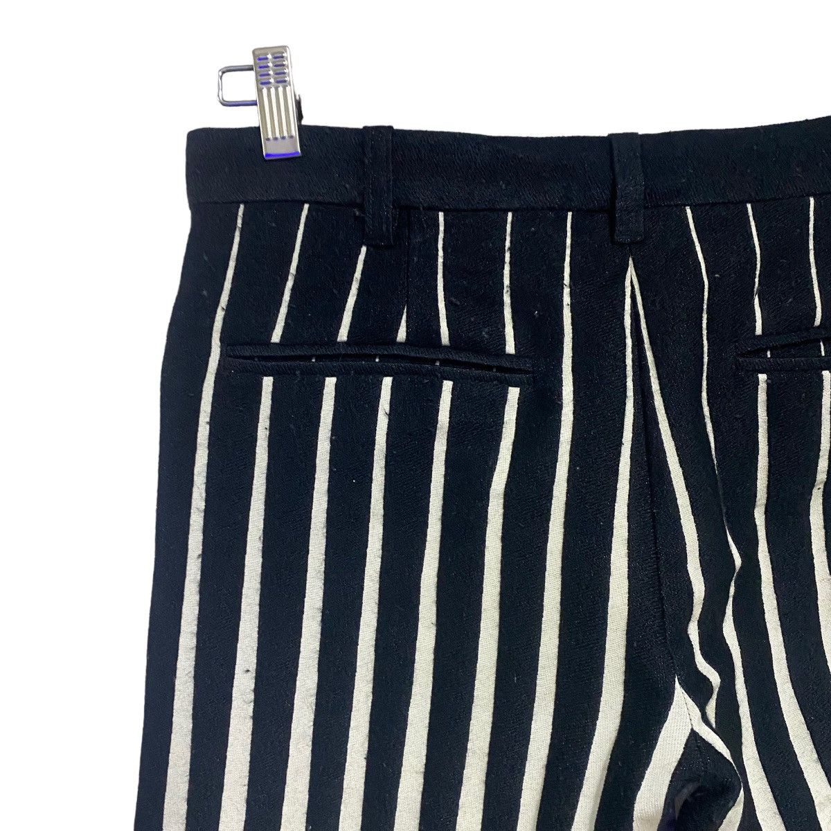Ann Demeulemeester Ann Demeulemeester Striped Wool Jacquard Pants Size 30" / US 8 / IT 44 - 12 Thumbnail