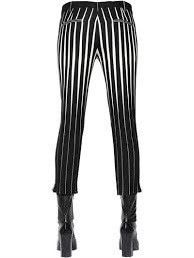 Ann Demeulemeester Ann Demeulemeester Striped Wool Jacquard Pants Size 30" / US 8 / IT 44 - 4 Thumbnail