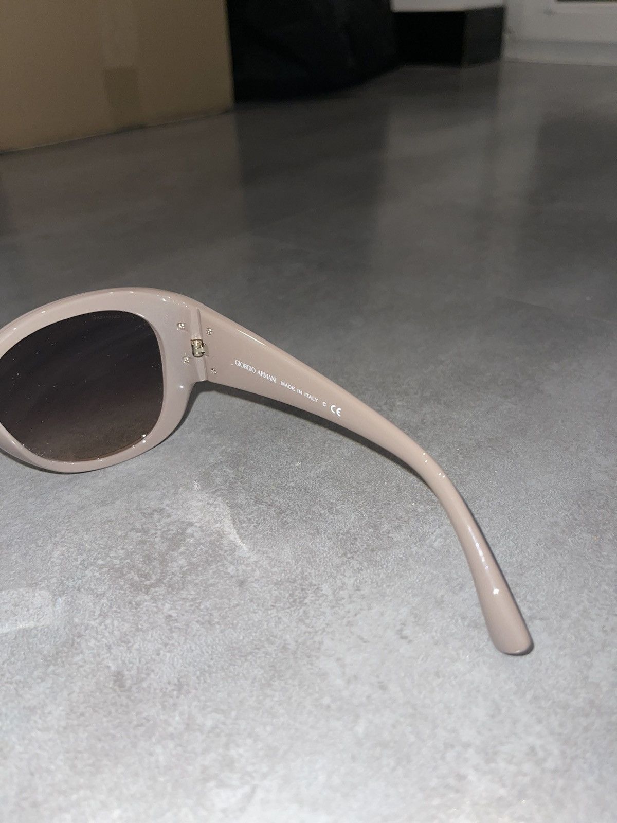 Emporio Armani Giorgio Armani AR8031 5187/13 Cream Sunglasses Size ONE SIZE - 10 Thumbnail
