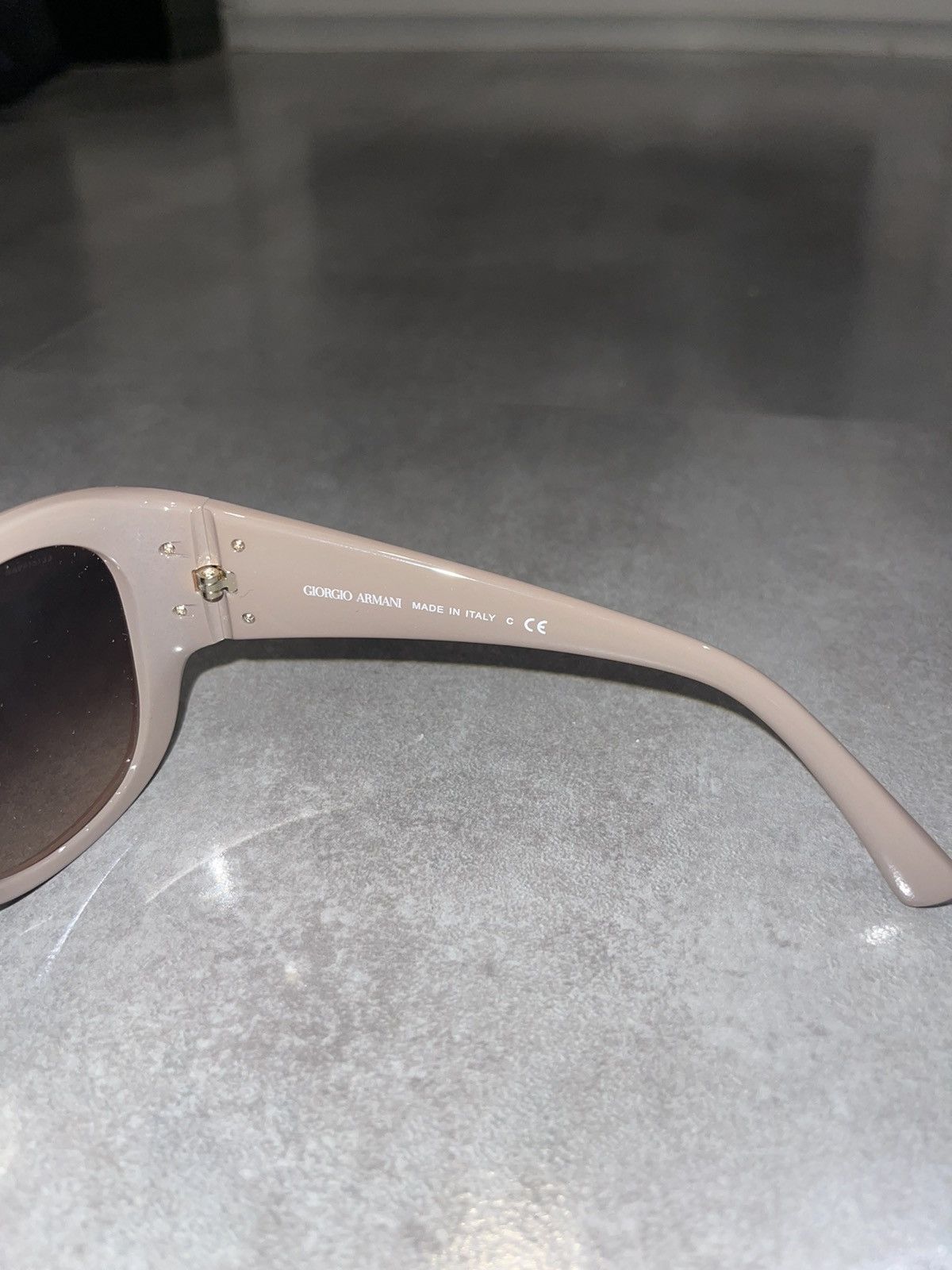 Emporio Armani Giorgio Armani AR8031 5187/13 Cream Sunglasses Size ONE SIZE - 11 Thumbnail