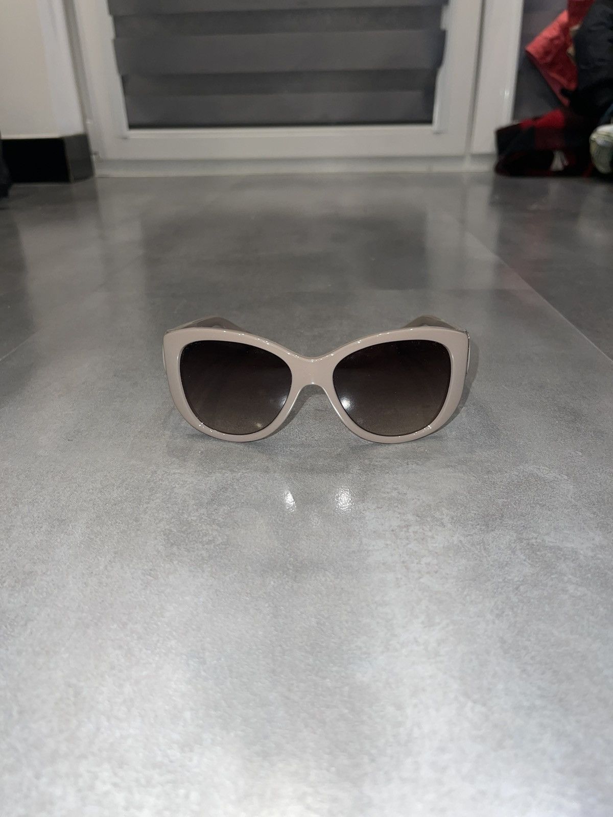 Emporio Armani Giorgio Armani AR8031 5187/13 Cream Sunglasses Size ONE SIZE - 2 Thumbnail