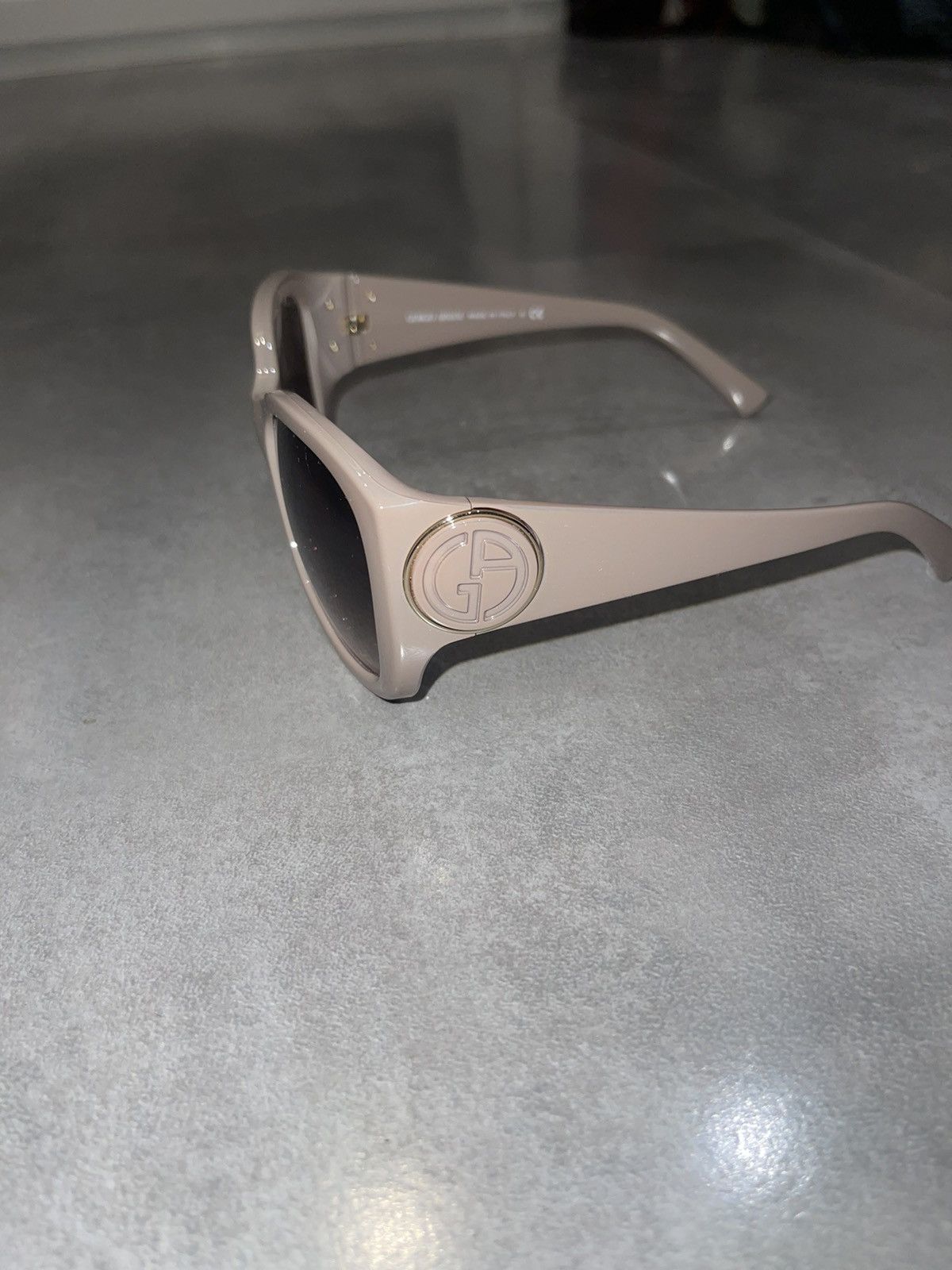 Emporio Armani Giorgio Armani AR8031 5187/13 Cream Sunglasses Size ONE SIZE - 6 Thumbnail