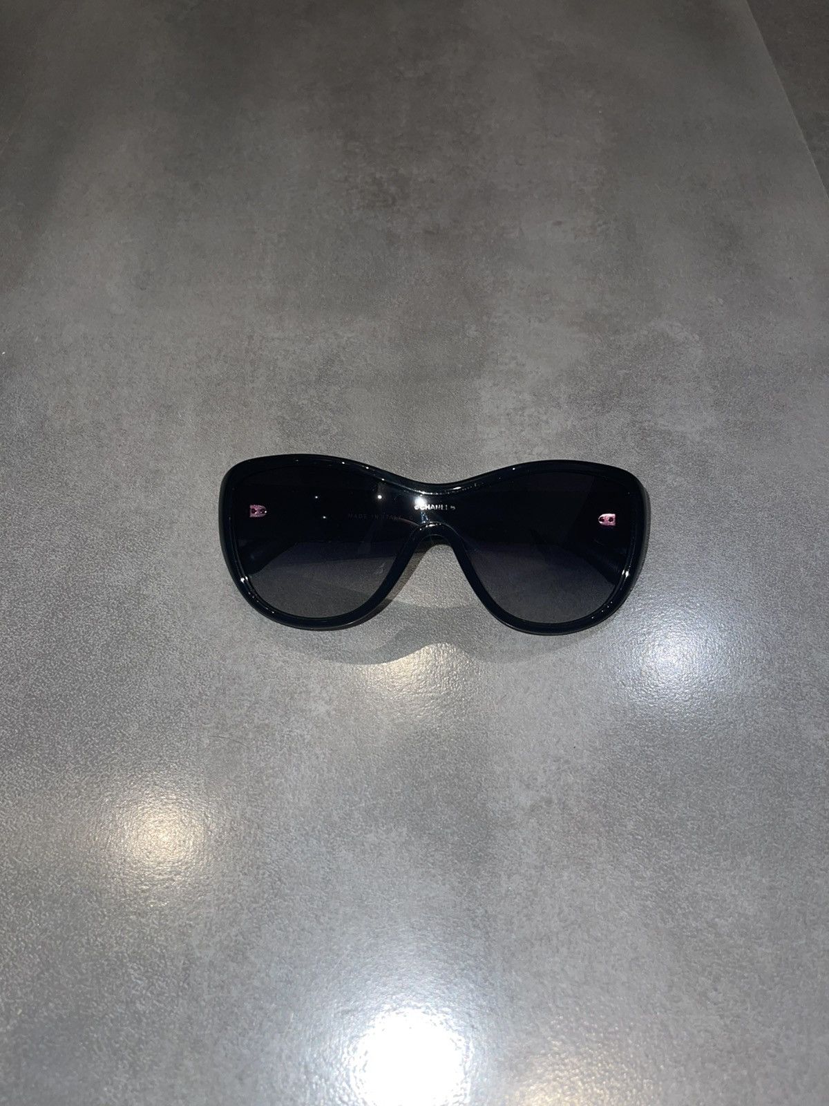 Chanel Chanel 5242 C.1404/3C Black Tweed Sunglasses Size ONE SIZE - 4 Thumbnail