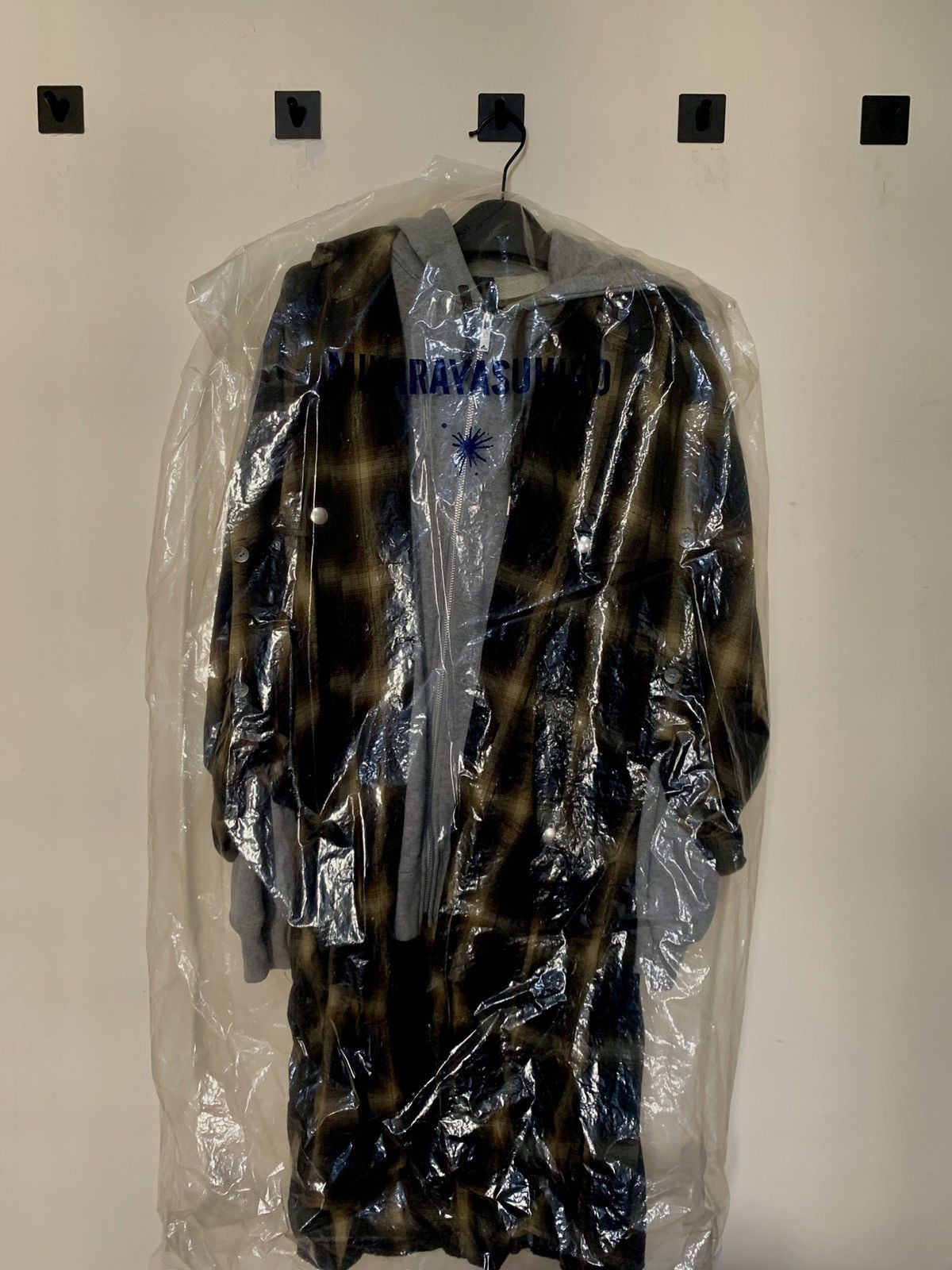 Miharayasuhiro Yellow hooded Flannel