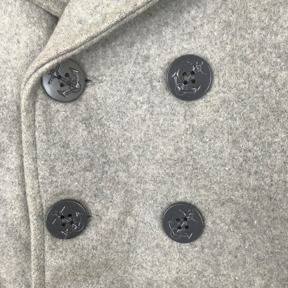 Schott Vintage SCHOTT N.Y.C Pea Jacket Wool Made In Usa Size US M / EU 48-50 / 2 - 2 Thumbnail