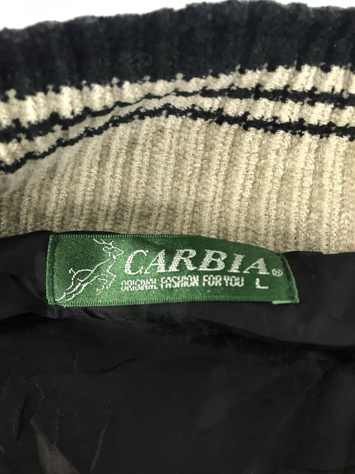 Grailed × Vintage Carbia Velvet Zipper Sweatshirt Plain Big Front Pocket Size US XL / EU 56 / 4 - 5 Thumbnail