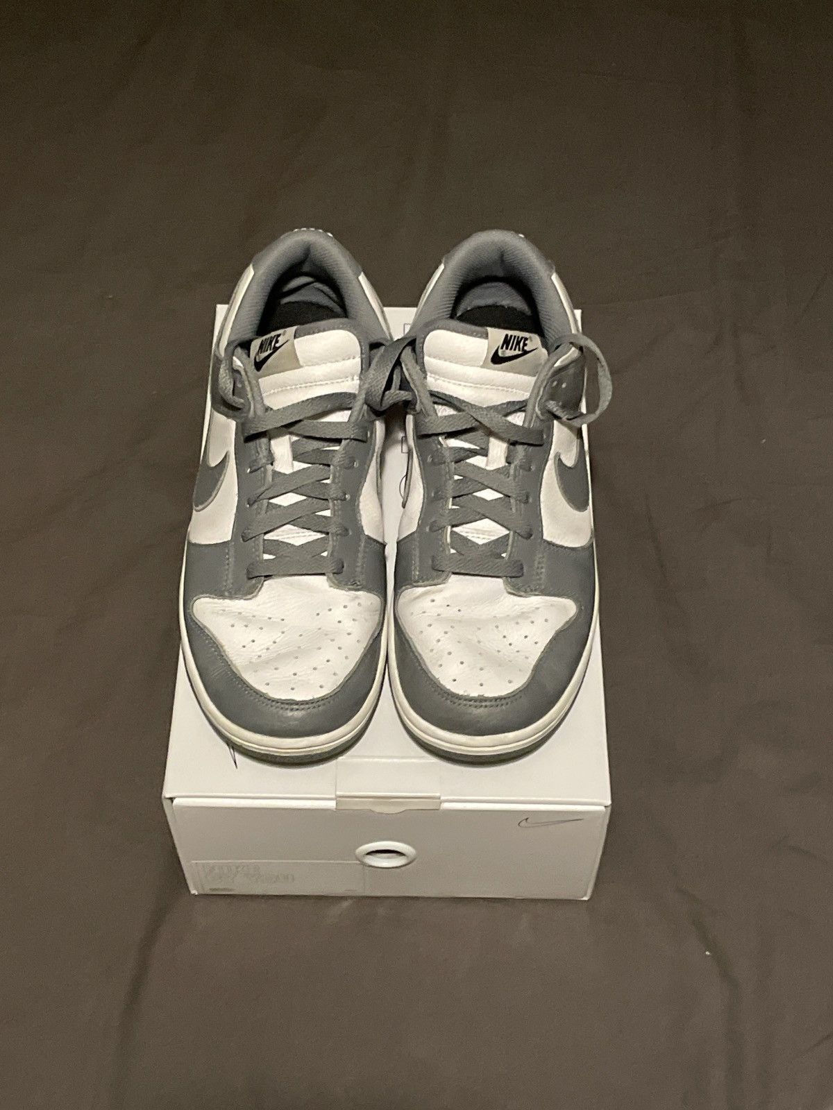 Nike Nike Dunk Grey Fog Low Size US 10 / EU 43 - 2 Thumbnail