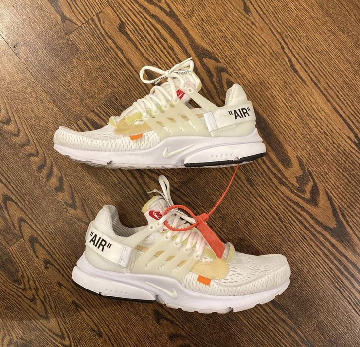 Nike presto off hot sale white 2018