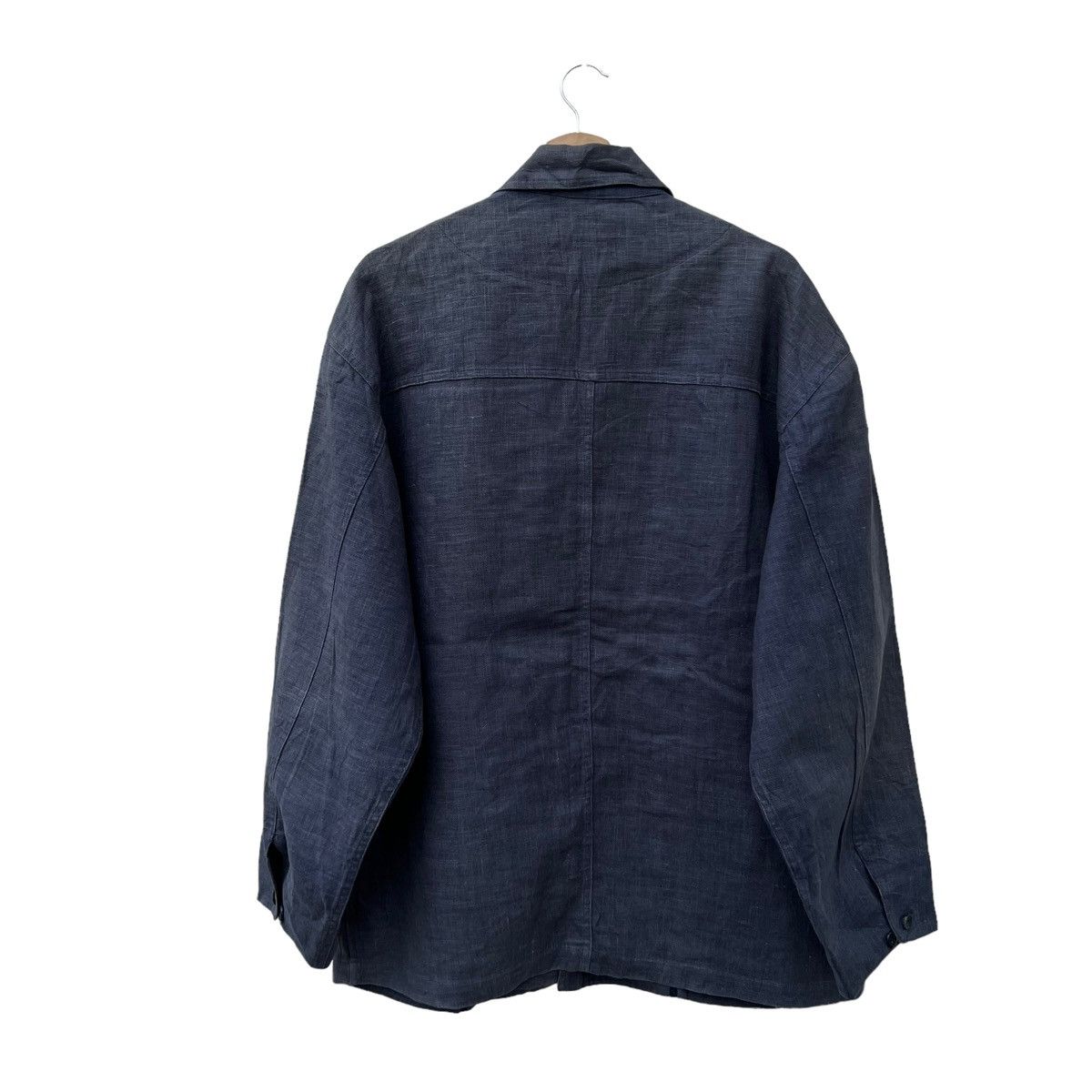Japanese Brand VINTAGE NAVY HIKOR CHORE JACKET INSPIRED BY BLUE BLUE JAPAN Size US M / EU 48-50 / 2 - 8 Thumbnail