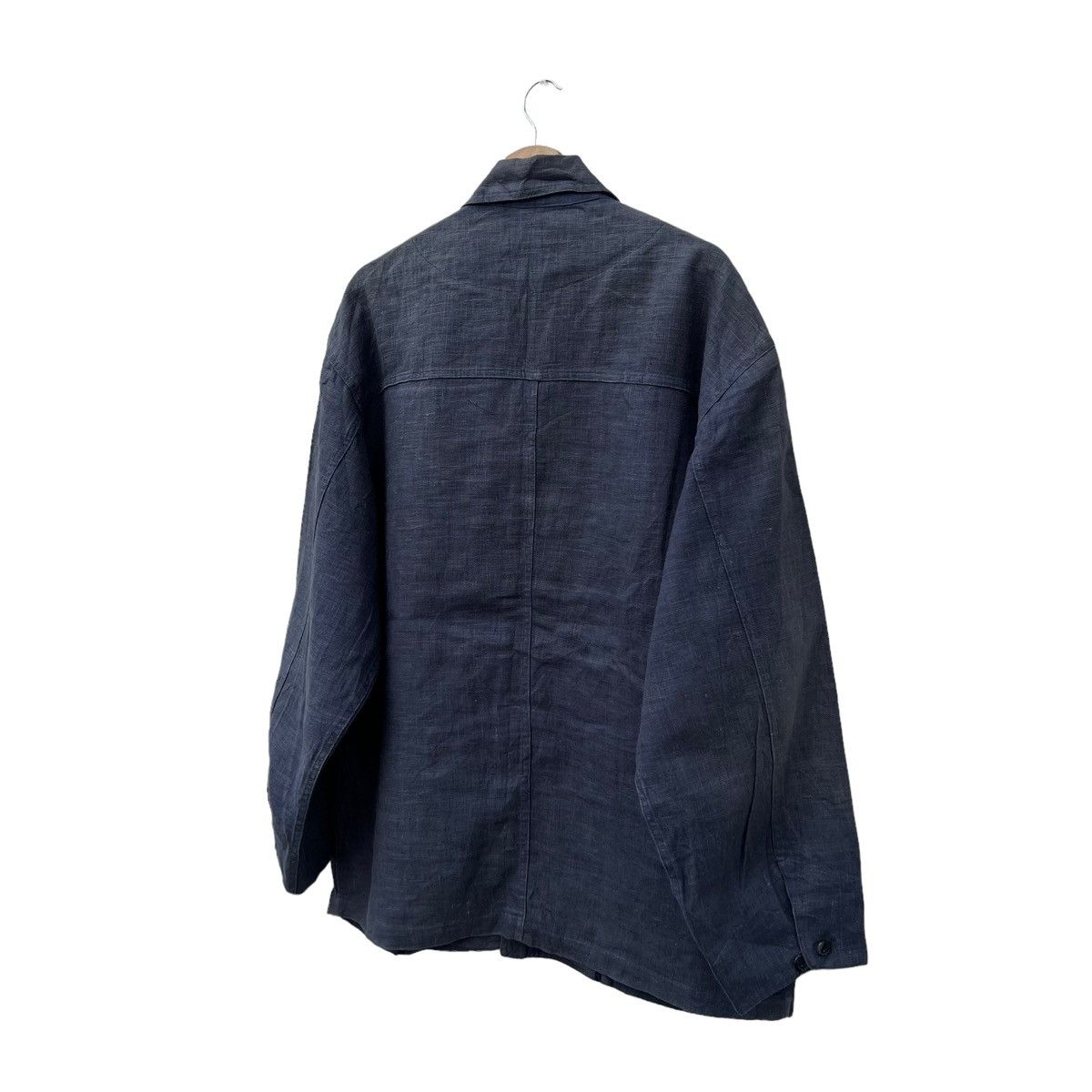 Japanese Brand VINTAGE NAVY HIKOR CHORE JACKET INSPIRED BY BLUE BLUE JAPAN Size US M / EU 48-50 / 2 - 9 Thumbnail