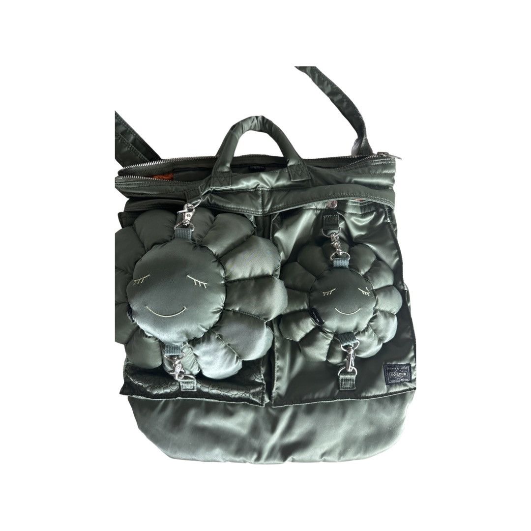 Takashi Murakami Porter Sling Bag Black Tanker