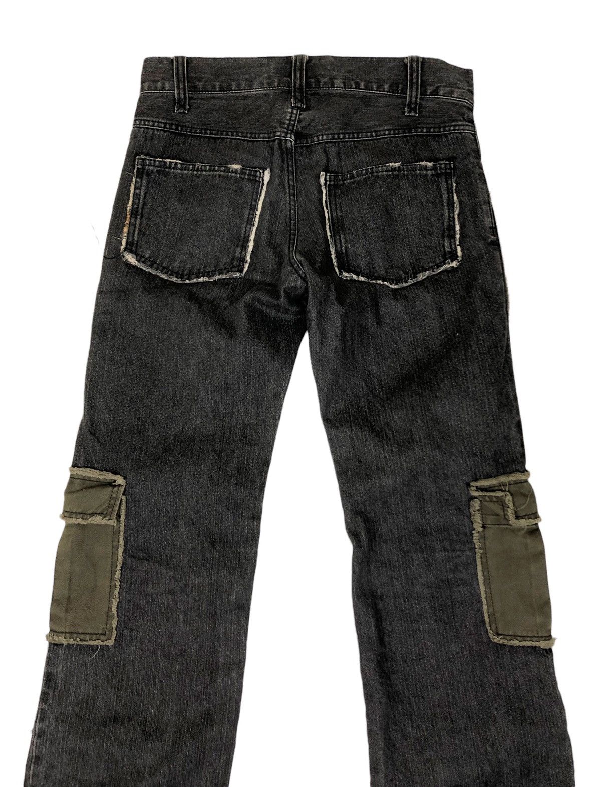 Japanese Brand Japanese Brand Bizarria Multipocket Reconstruc Cargo Jeans Size US 33 - 8 Thumbnail