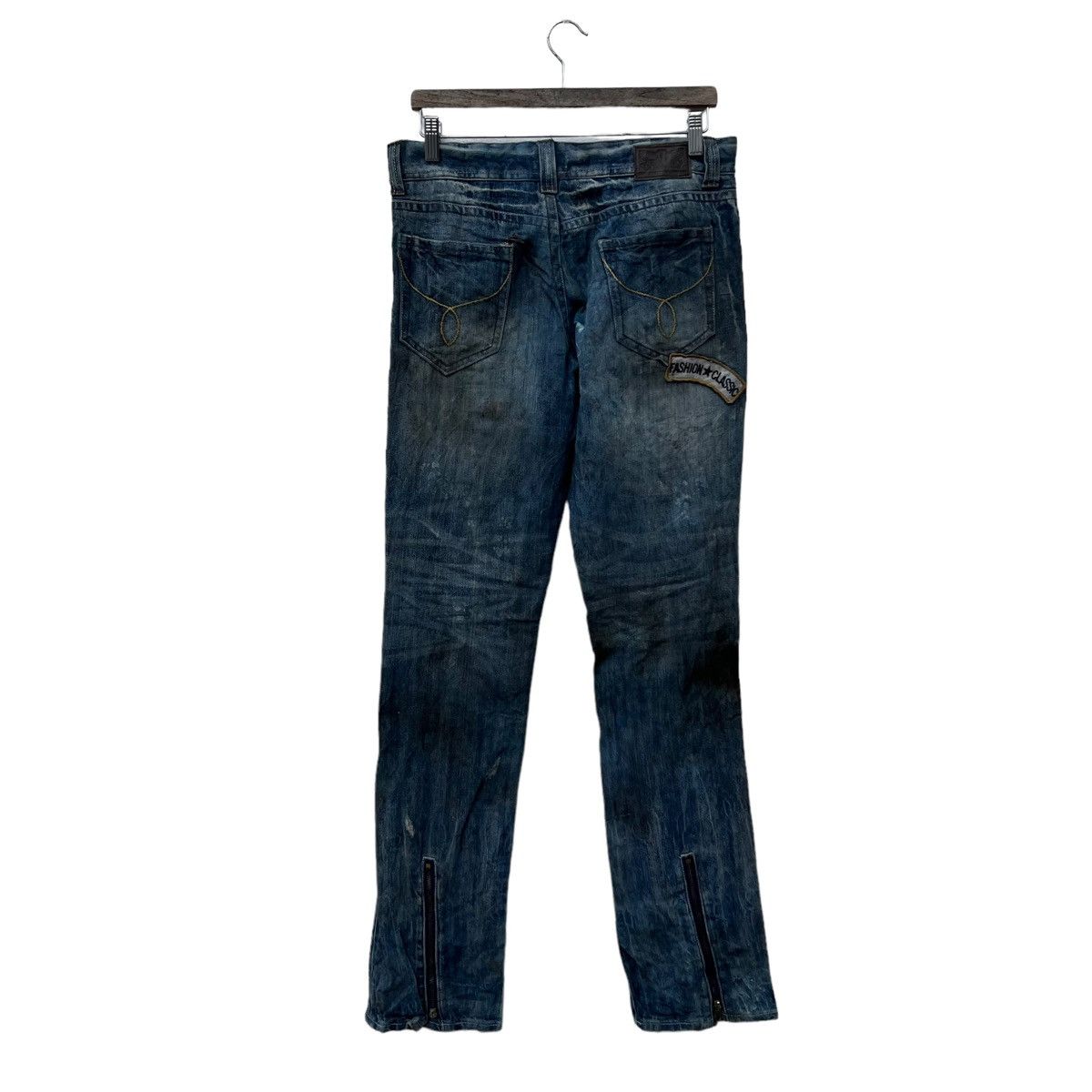 Japanese Brand RARE STYLE DENIM JEANS JAPAN INSPIRED BY JUNYA WATANABE CDG Size US 32 / EU 48 - 7 Thumbnail