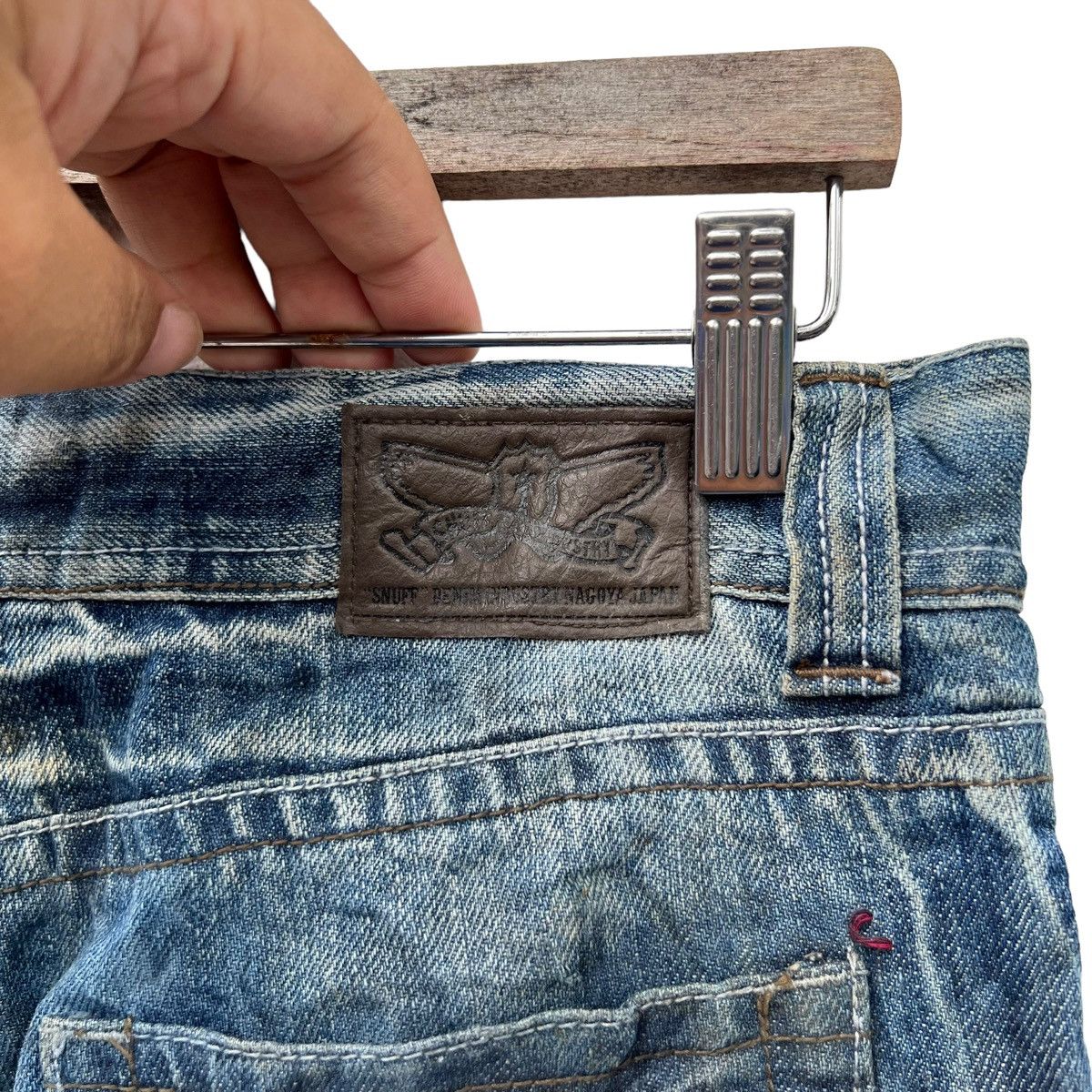 Japanese Brand RARE STYLE DENIM JEANS JAPAN INSPIRED BY JUNYA WATANABE CDG Size US 32 / EU 48 - 10 Thumbnail