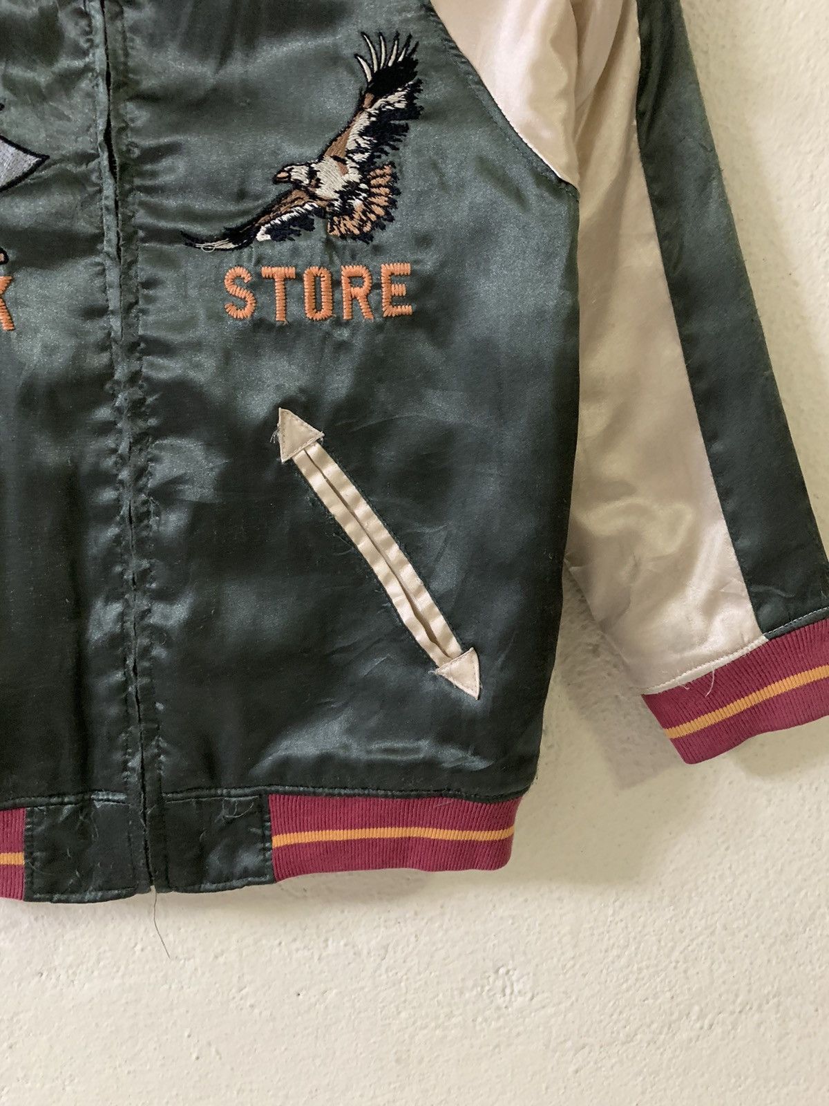 Other Junk Store Red Indian Sukajan Jacket For Kid Size US XXS / EU 40 - 6 Thumbnail