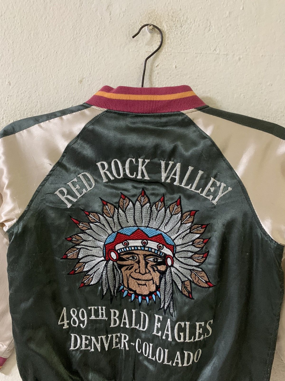 Other Junk Store Red Indian Sukajan Jacket For Kid Size US XXS / EU 40 - 4 Thumbnail