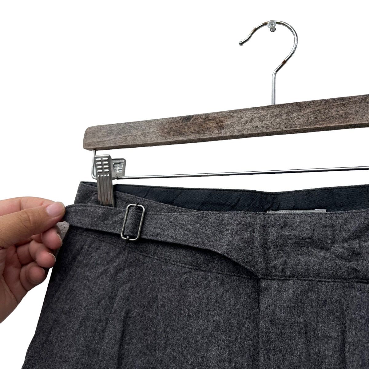 Margaret Howell VINTAGE MARGARET HOWELL CROPPED WOOL TROUSERS Size US 30 / EU 46 - 5 Thumbnail