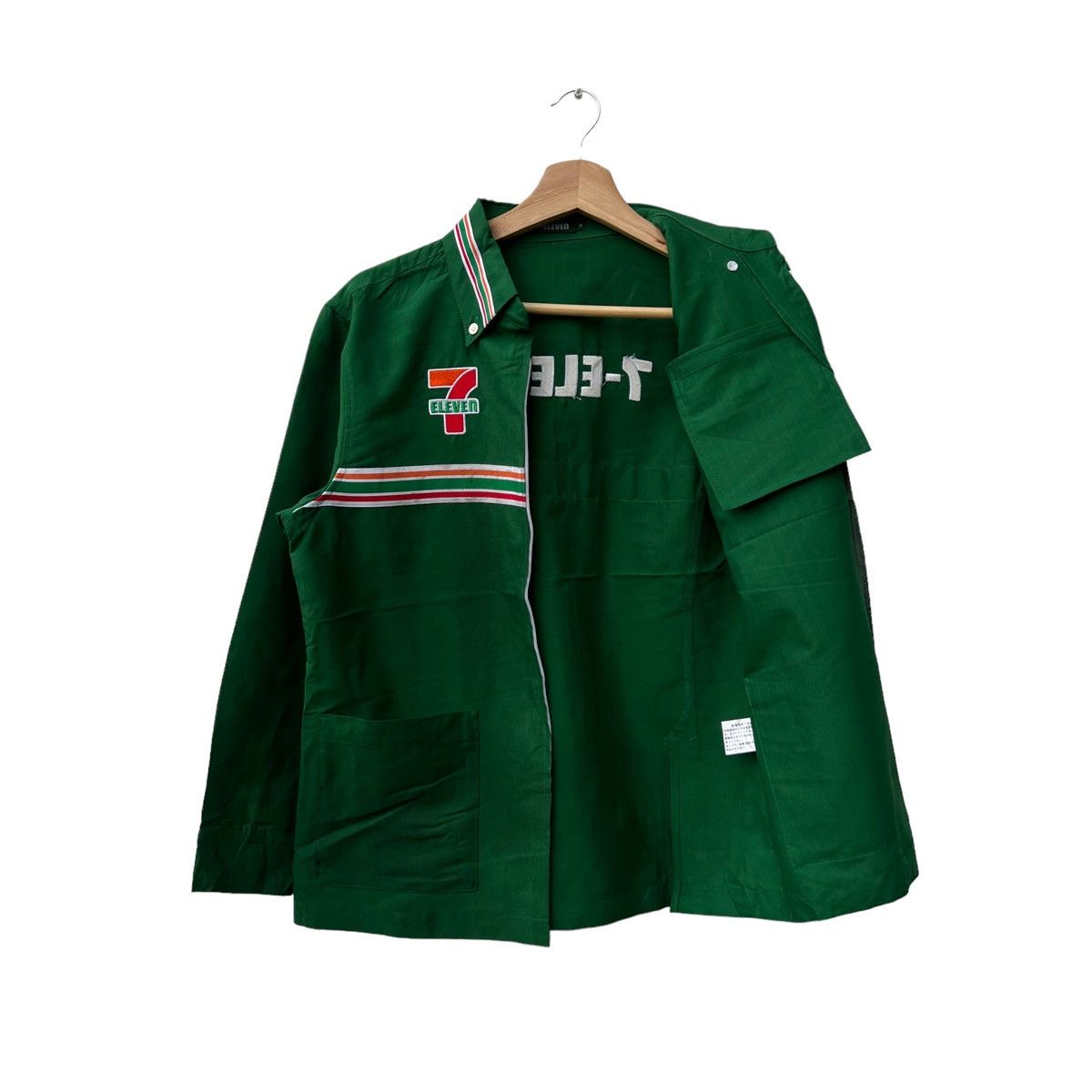 Japanese Brand VINTAGE 7-ELEVEN JAPAN BIG LOGO WORKERS SHIRT Size US M / EU 48-50 / 2 - 10 Thumbnail